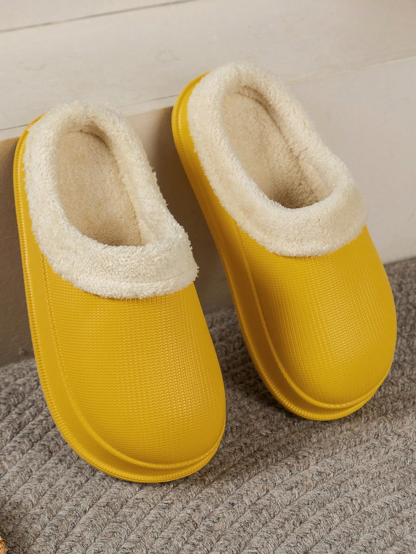 In Yellow Women Home Slippers