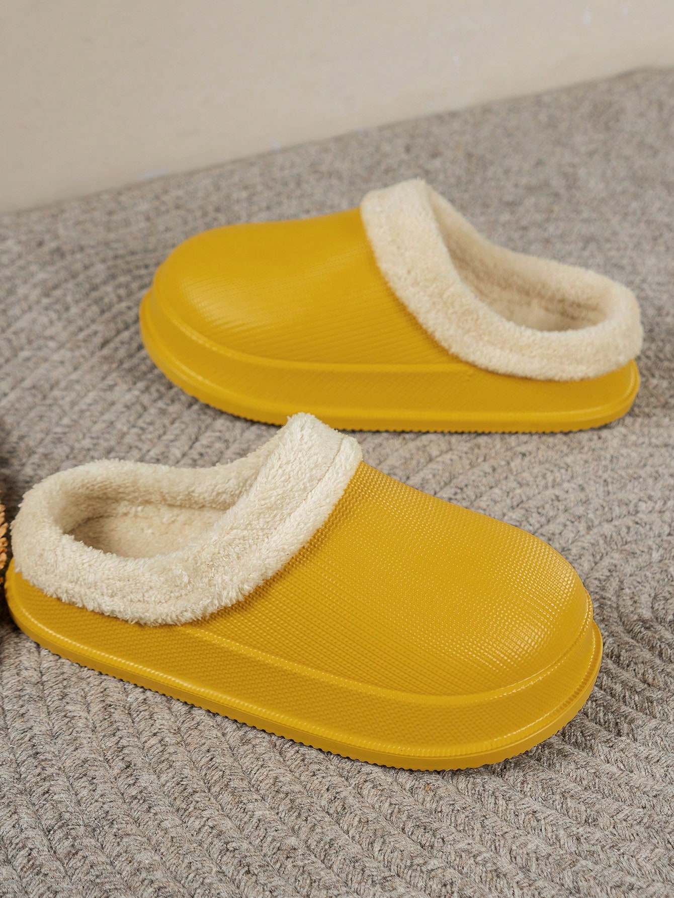 In Yellow Women Home Slippers