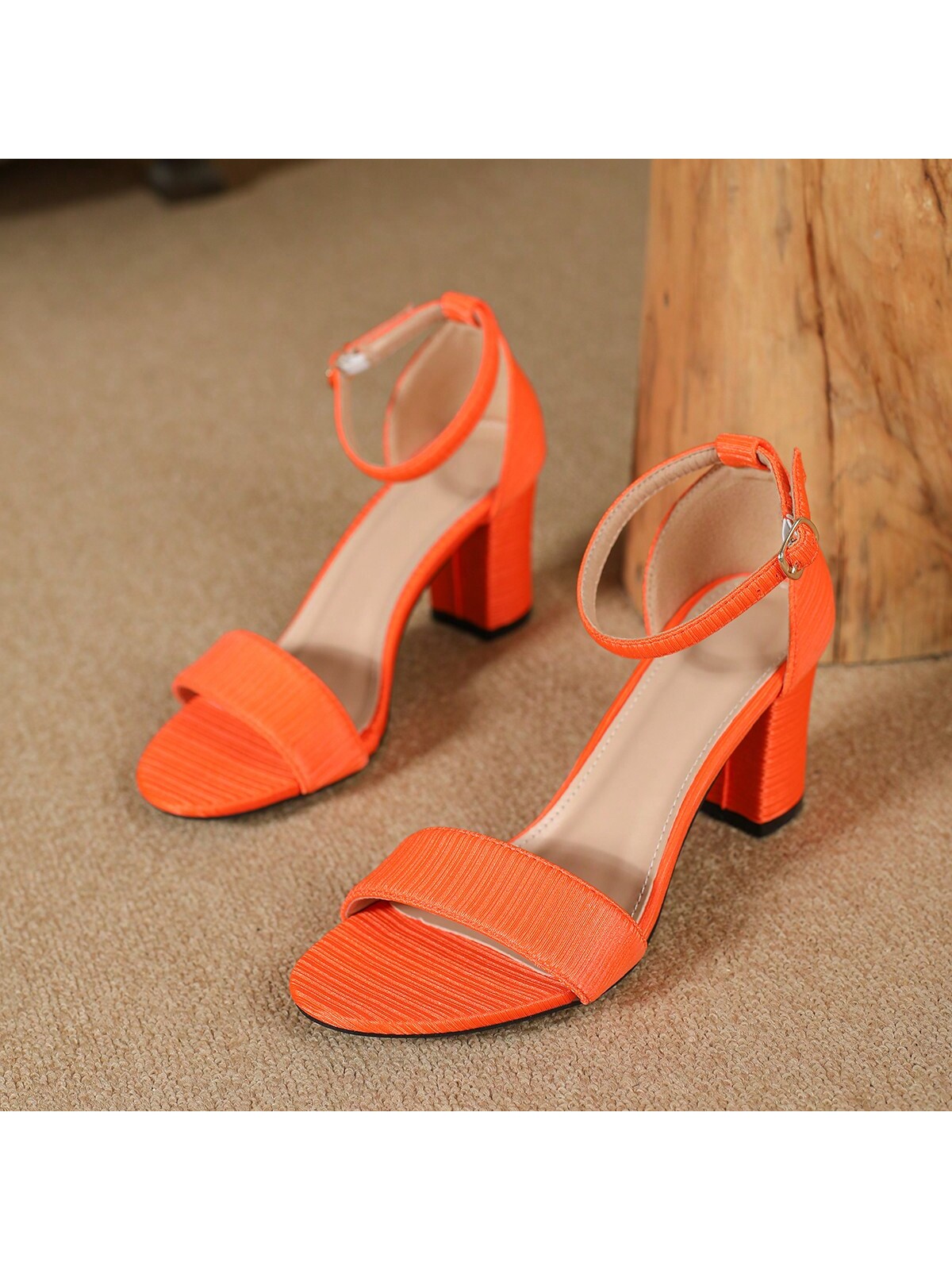 In Orange Women Pumps