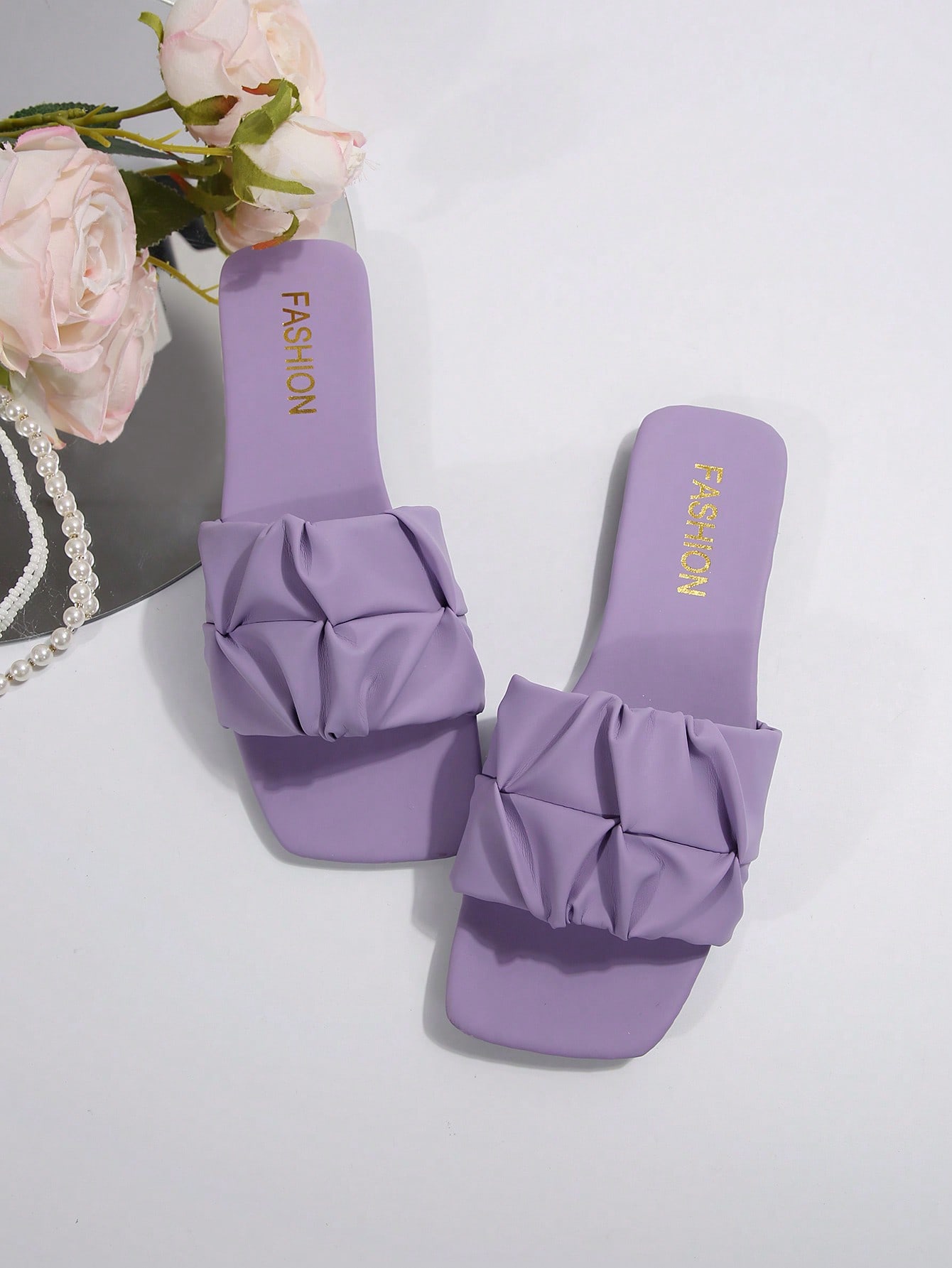 In Mauve Purple Women Shoes