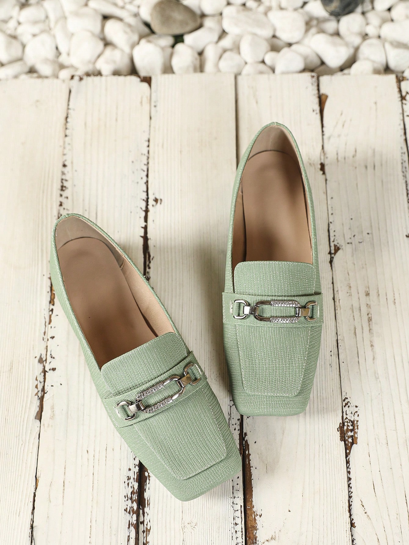 In Mint Green Women Shoes