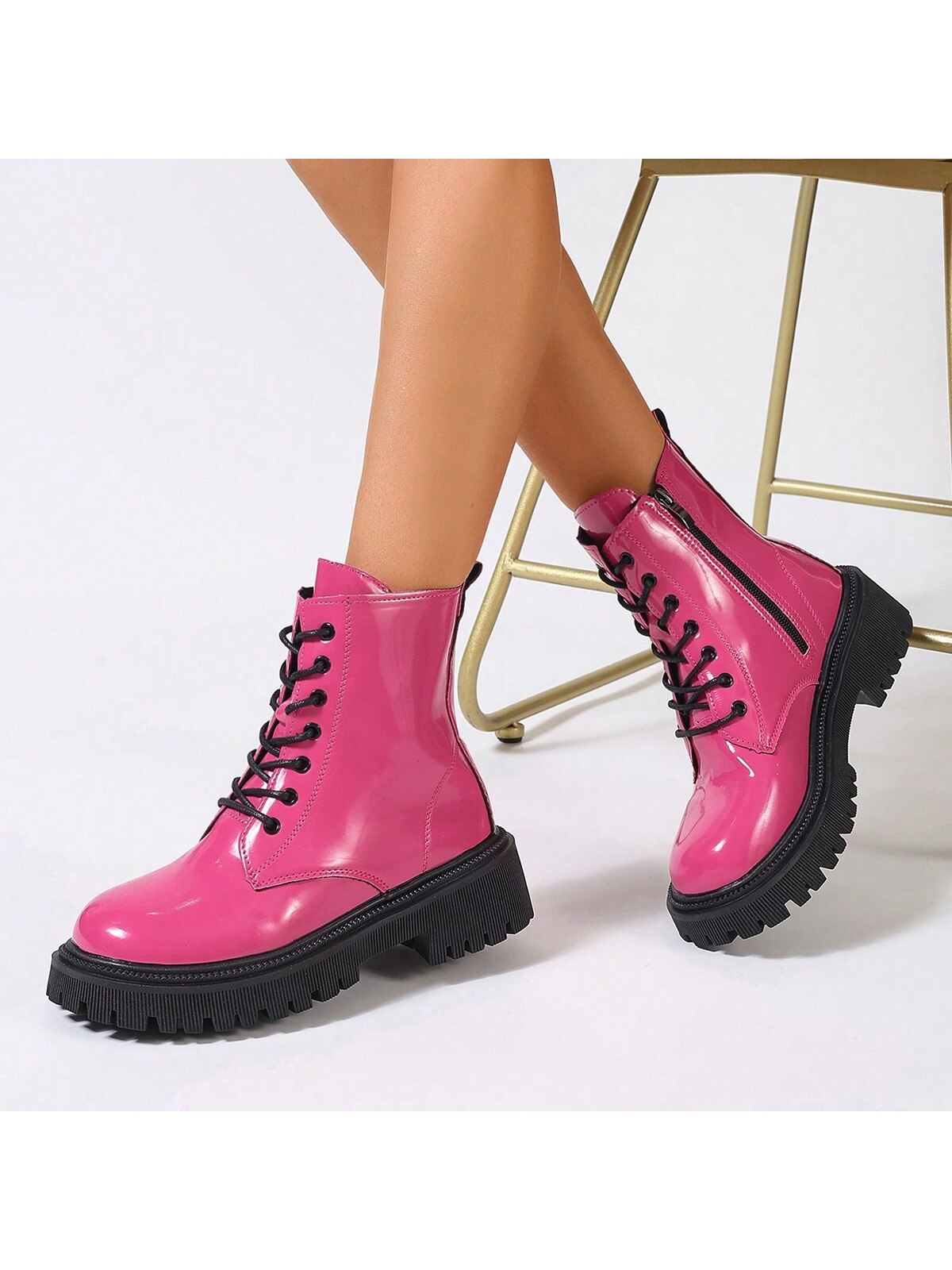 In Hot Pink Women Ankle Boots & Booties