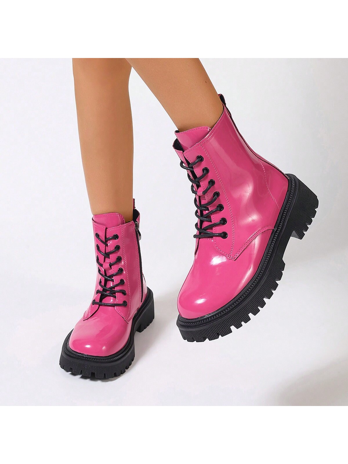 In Hot Pink Women Ankle Boots & Booties