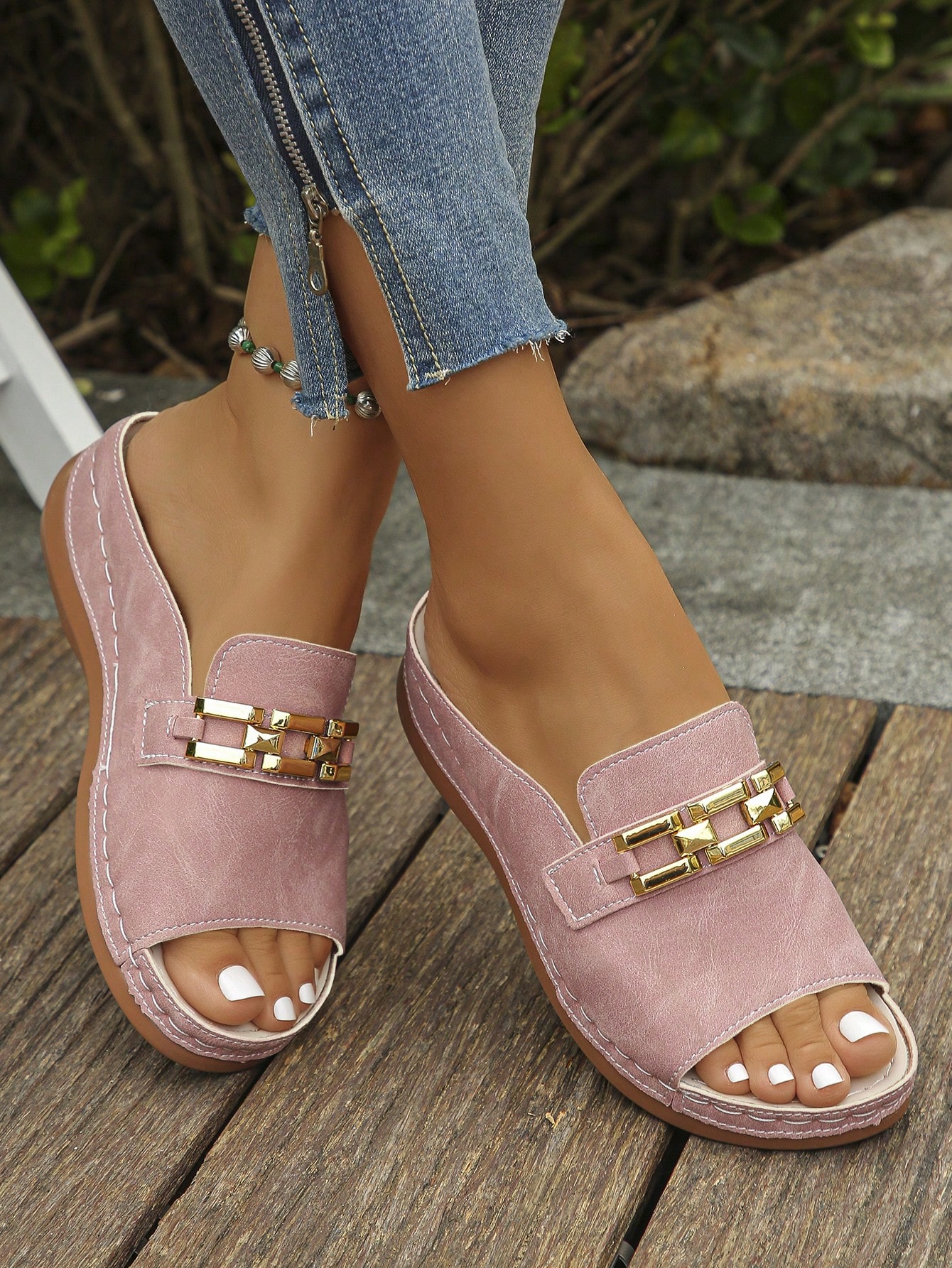 In Pink Women Platforms & Wedge Sandals