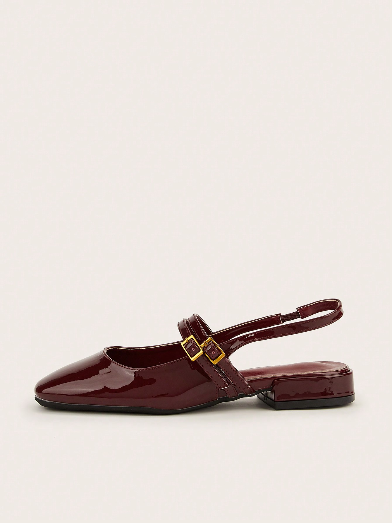 In Burgundy Women Shoes