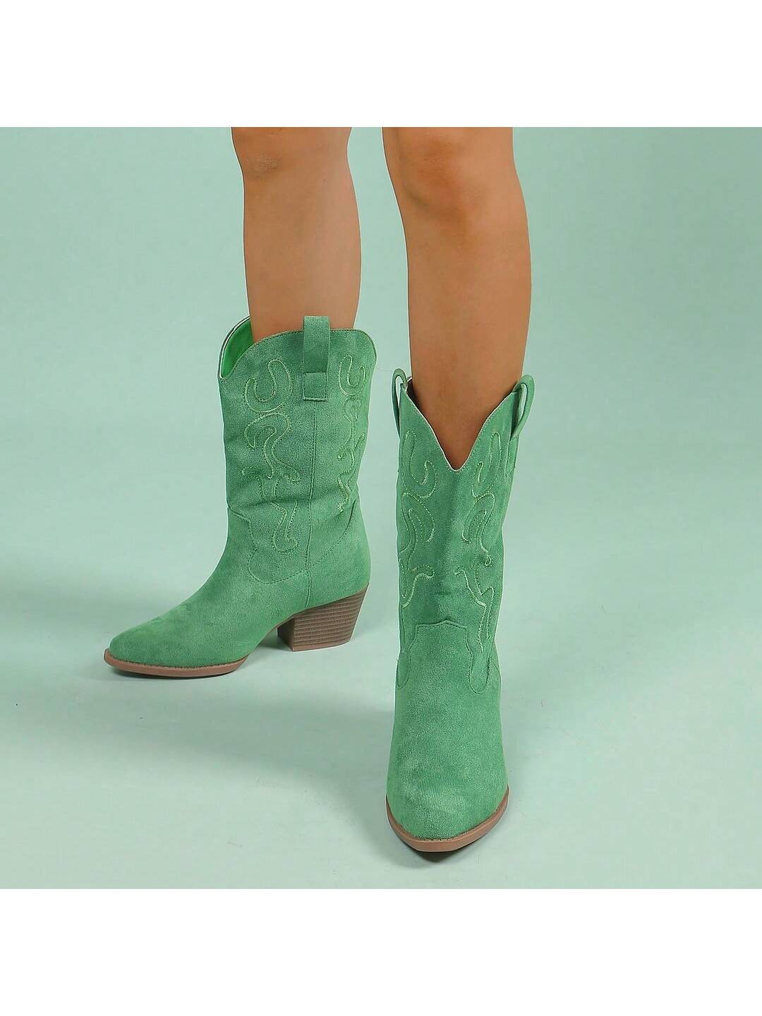 In Green Women Ankle Boots & Booties