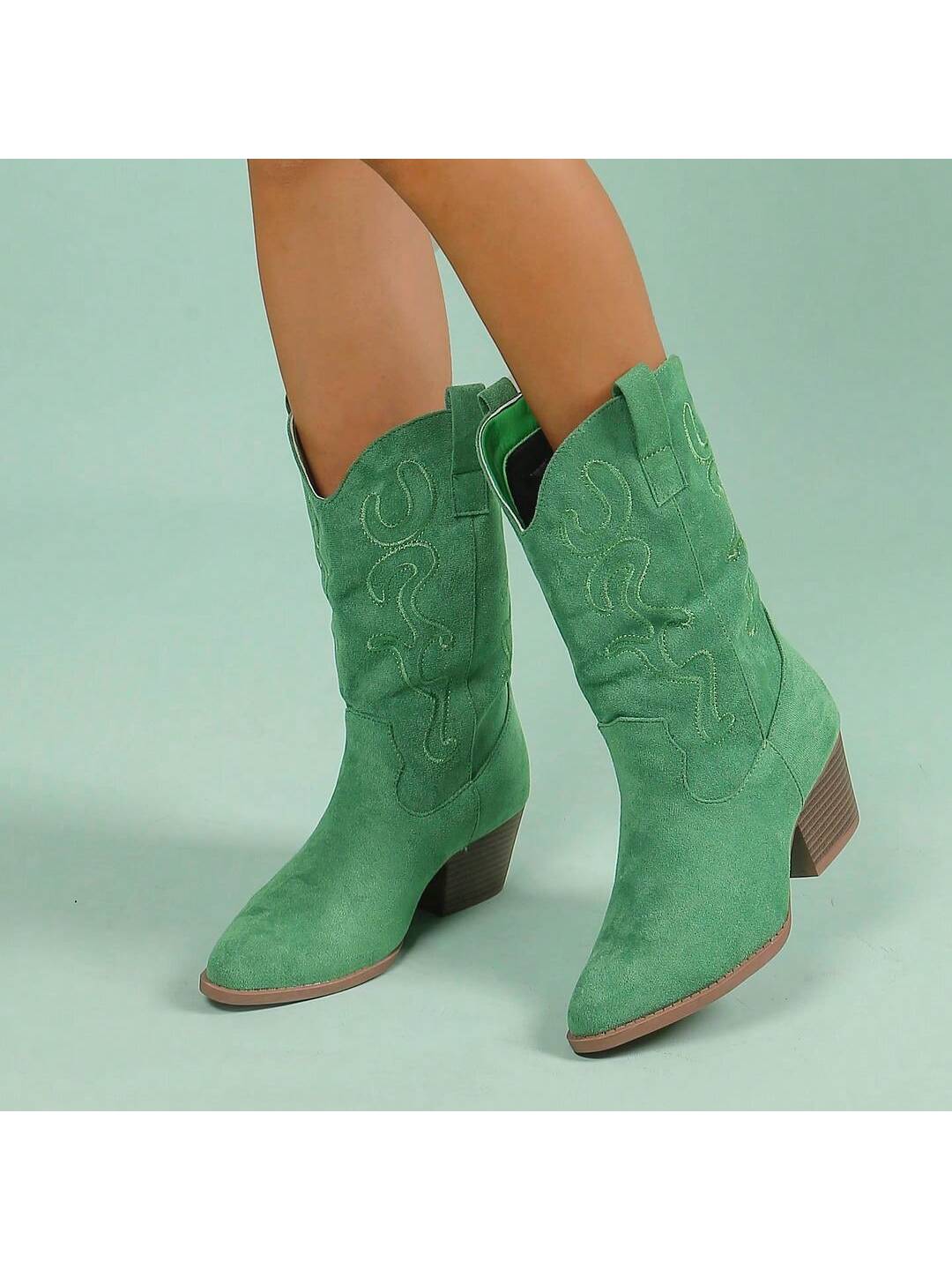 In Green Women Ankle Boots & Booties