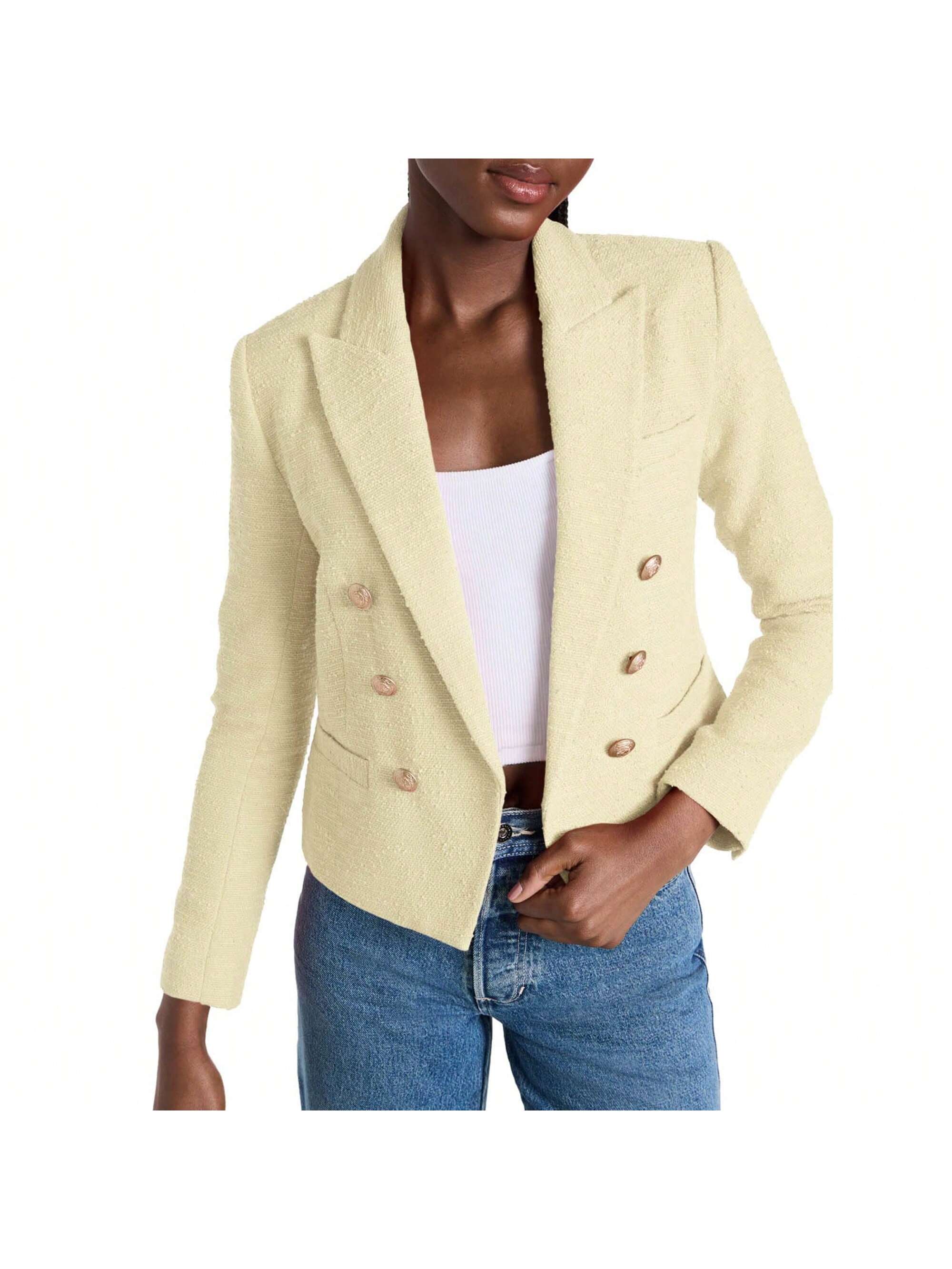 In Beige Women Suits