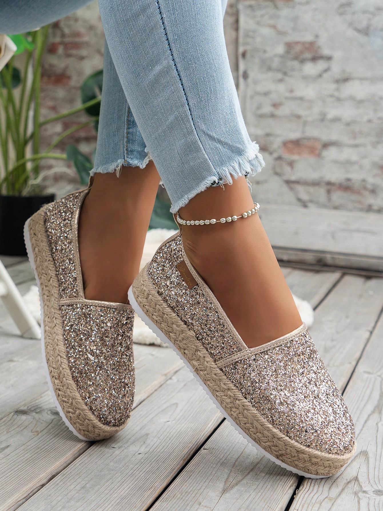 In Gold Women Wedges & Flatform