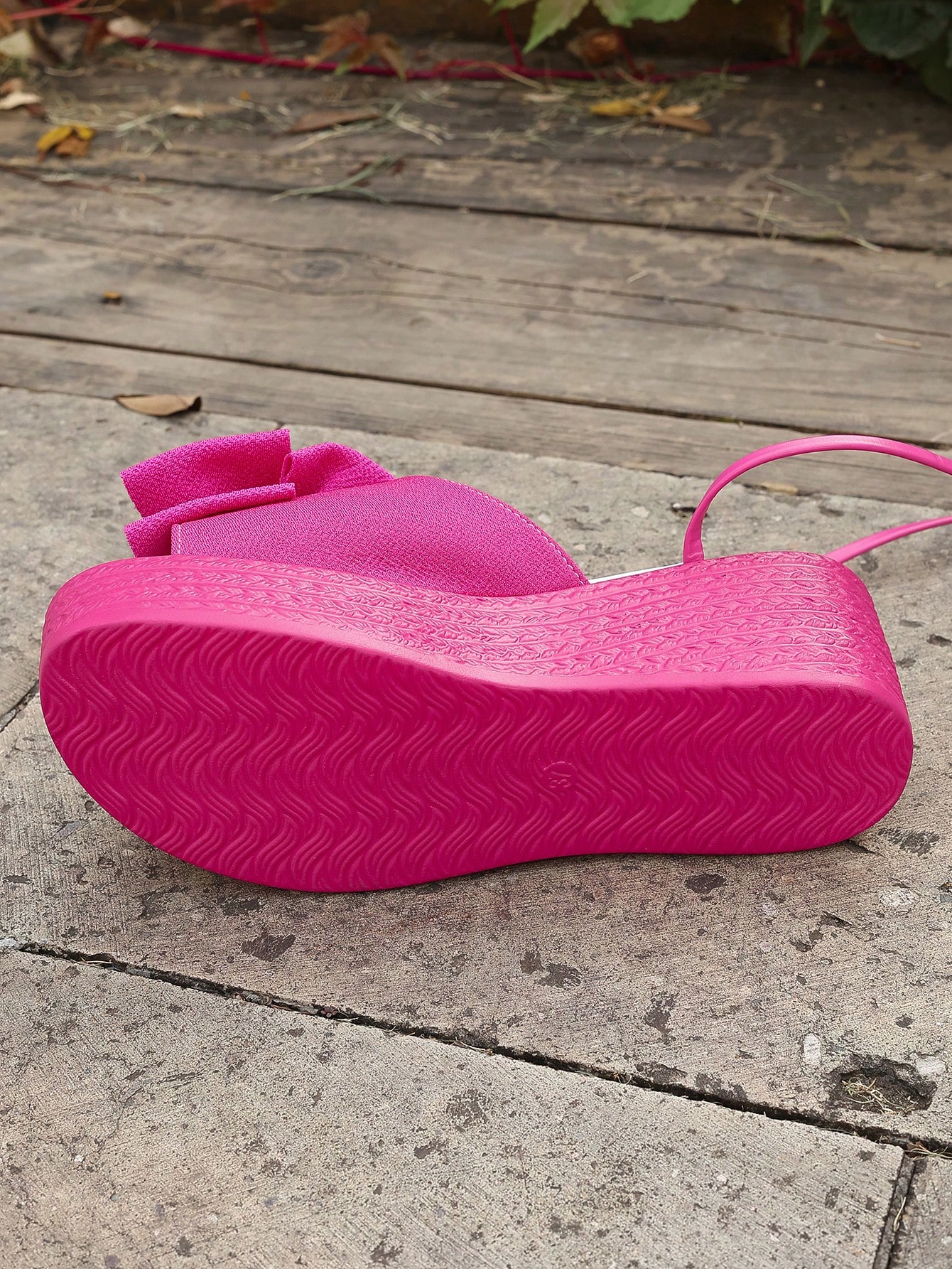 In Hot Pink Women Platforms & Wedge Sandals