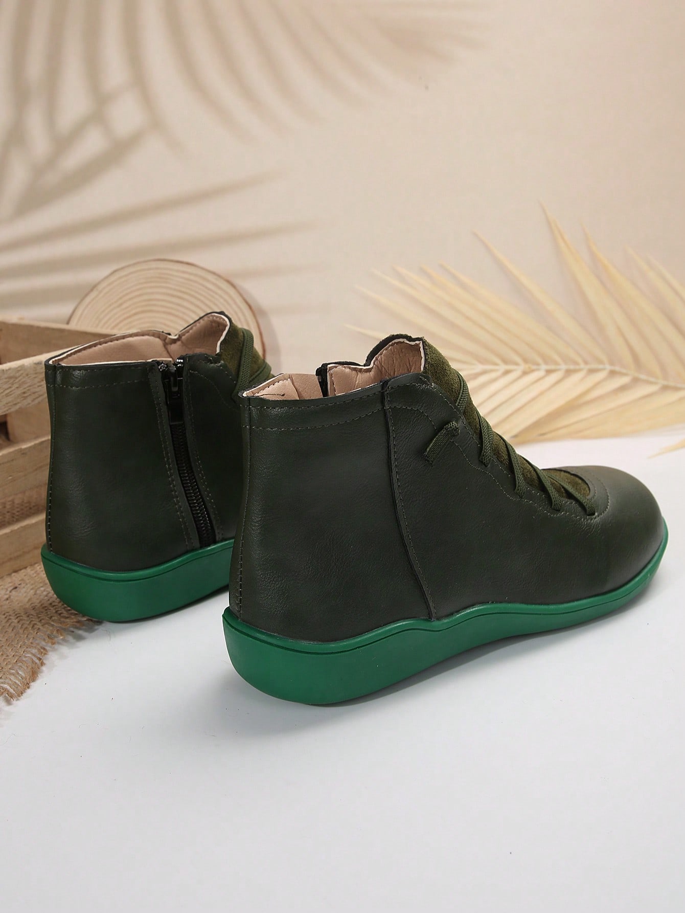 In Green Women Ankle Boots & Booties