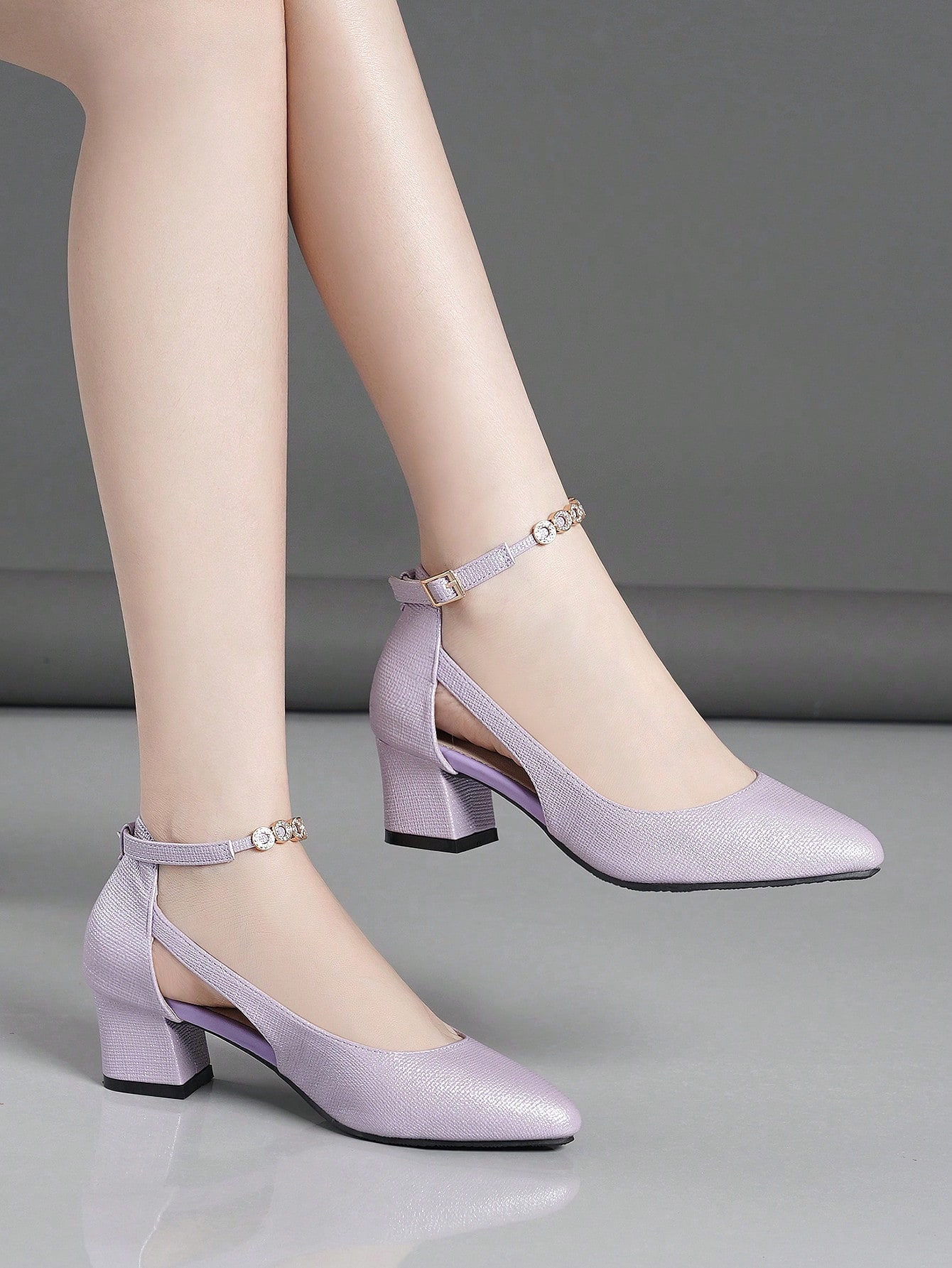 In Lilac Purple Women Shoes