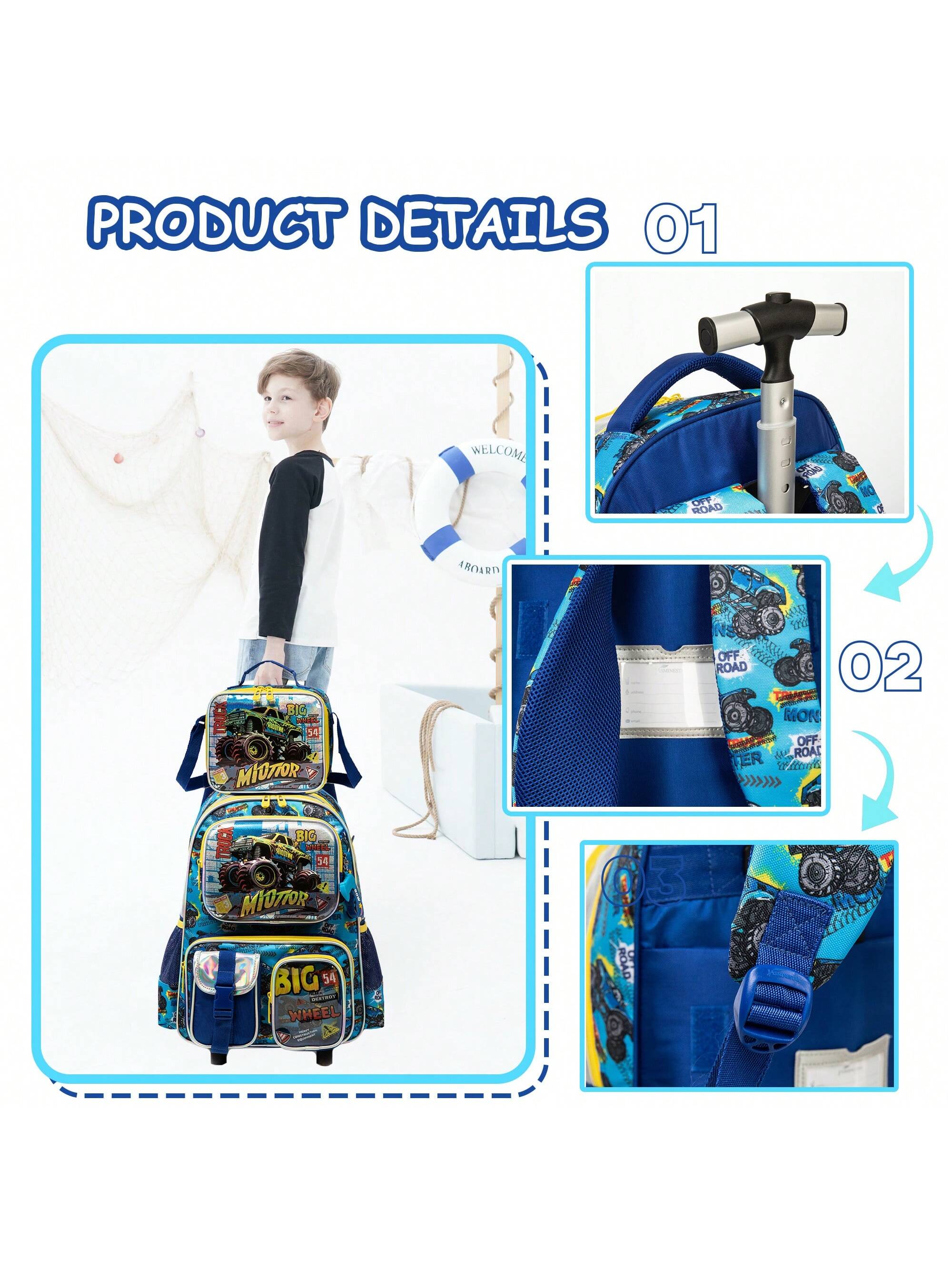 Kids Trolley Bags And Suits