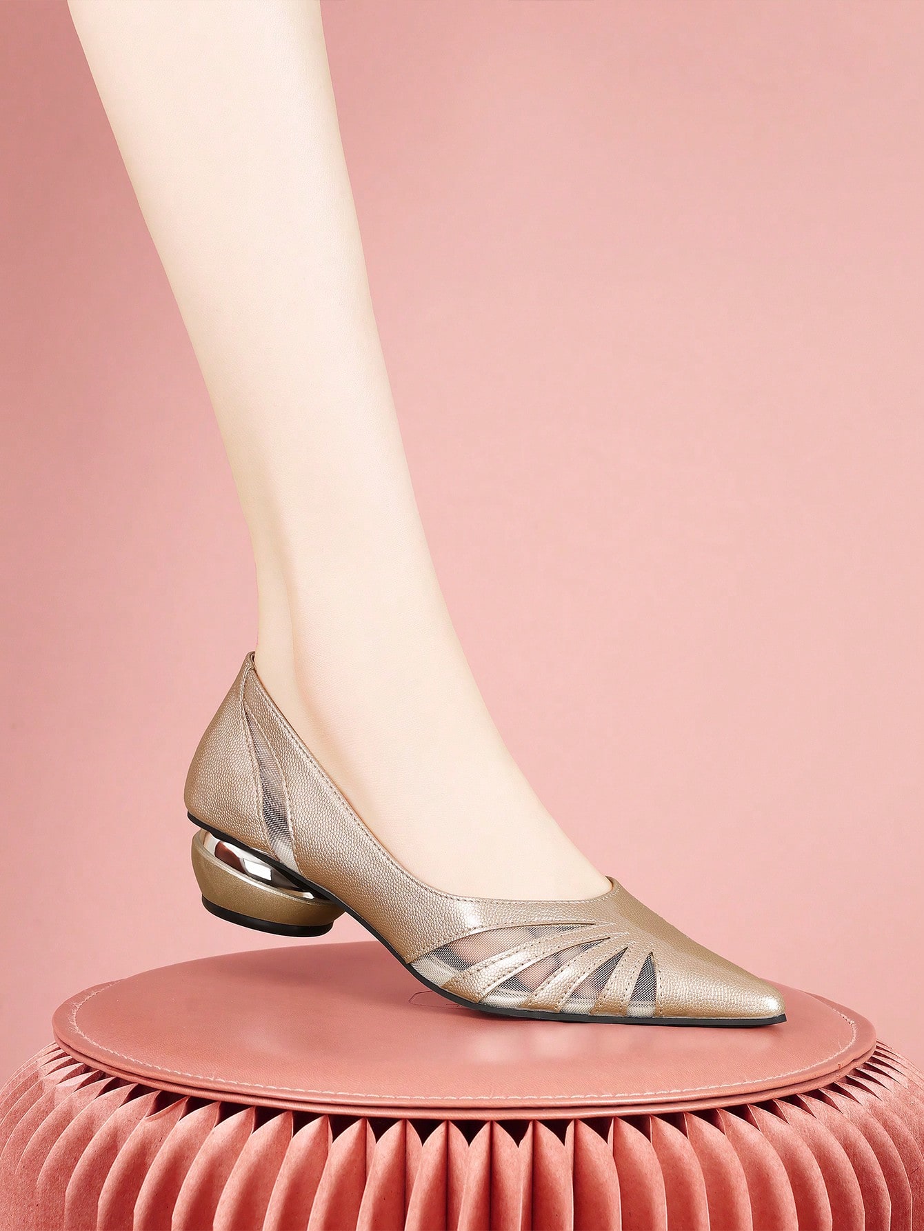 In Champagne Women Pumps