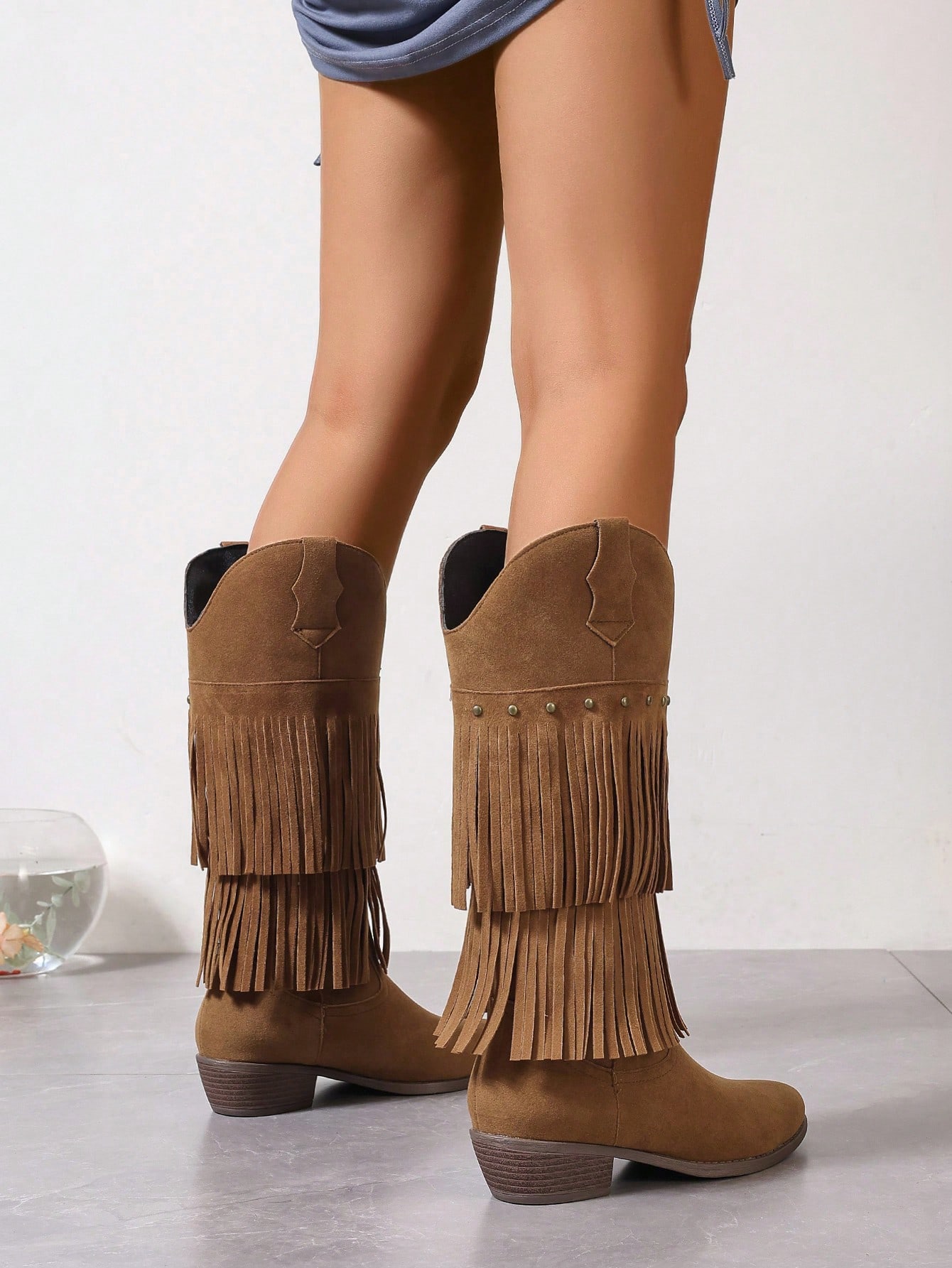 In Camel Women Fashion Boots