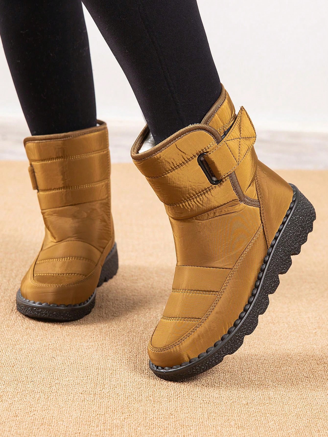 In Khaki Women Fashion Boots