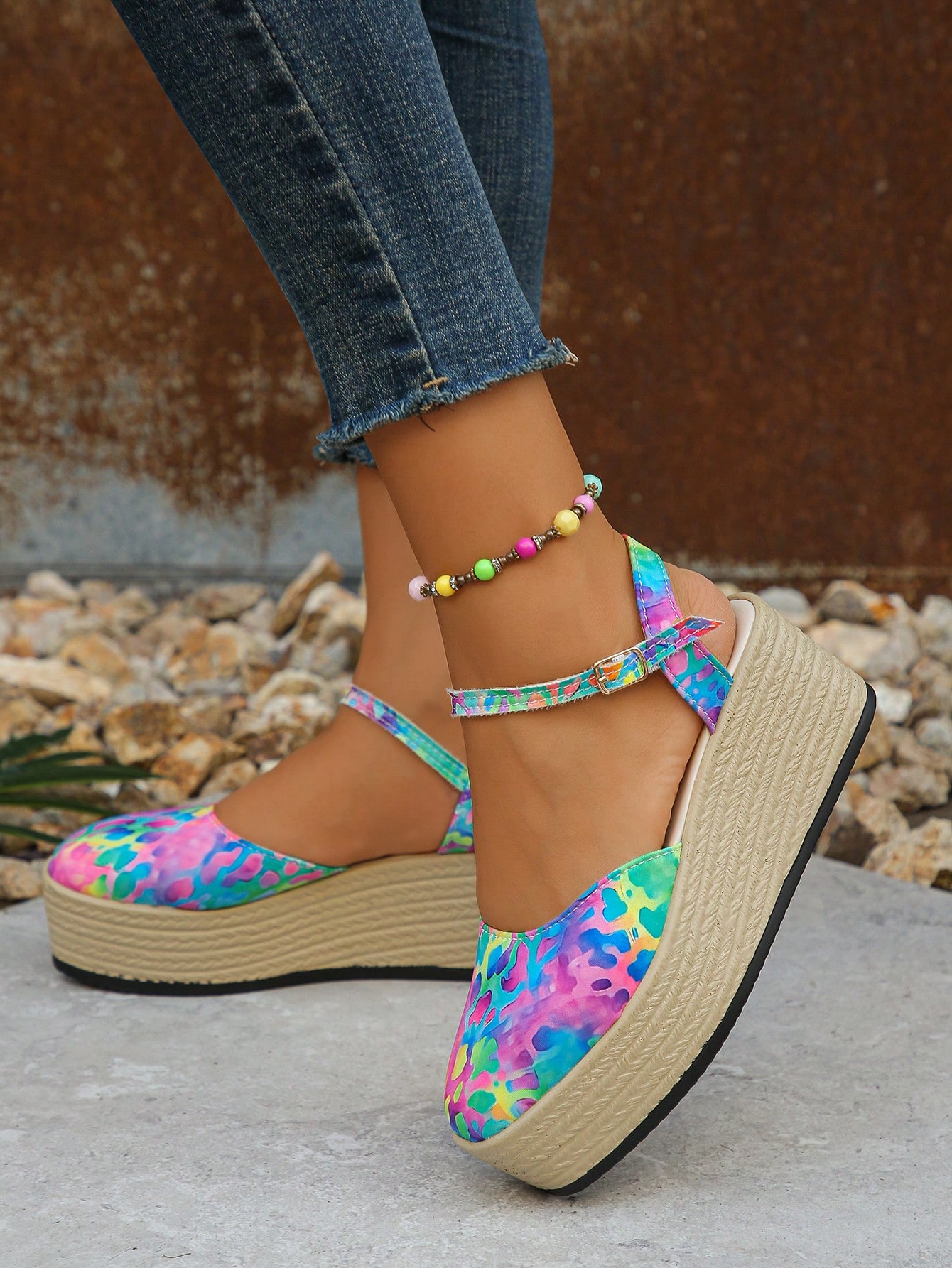 In Multicolor Women Wedges & Flatform