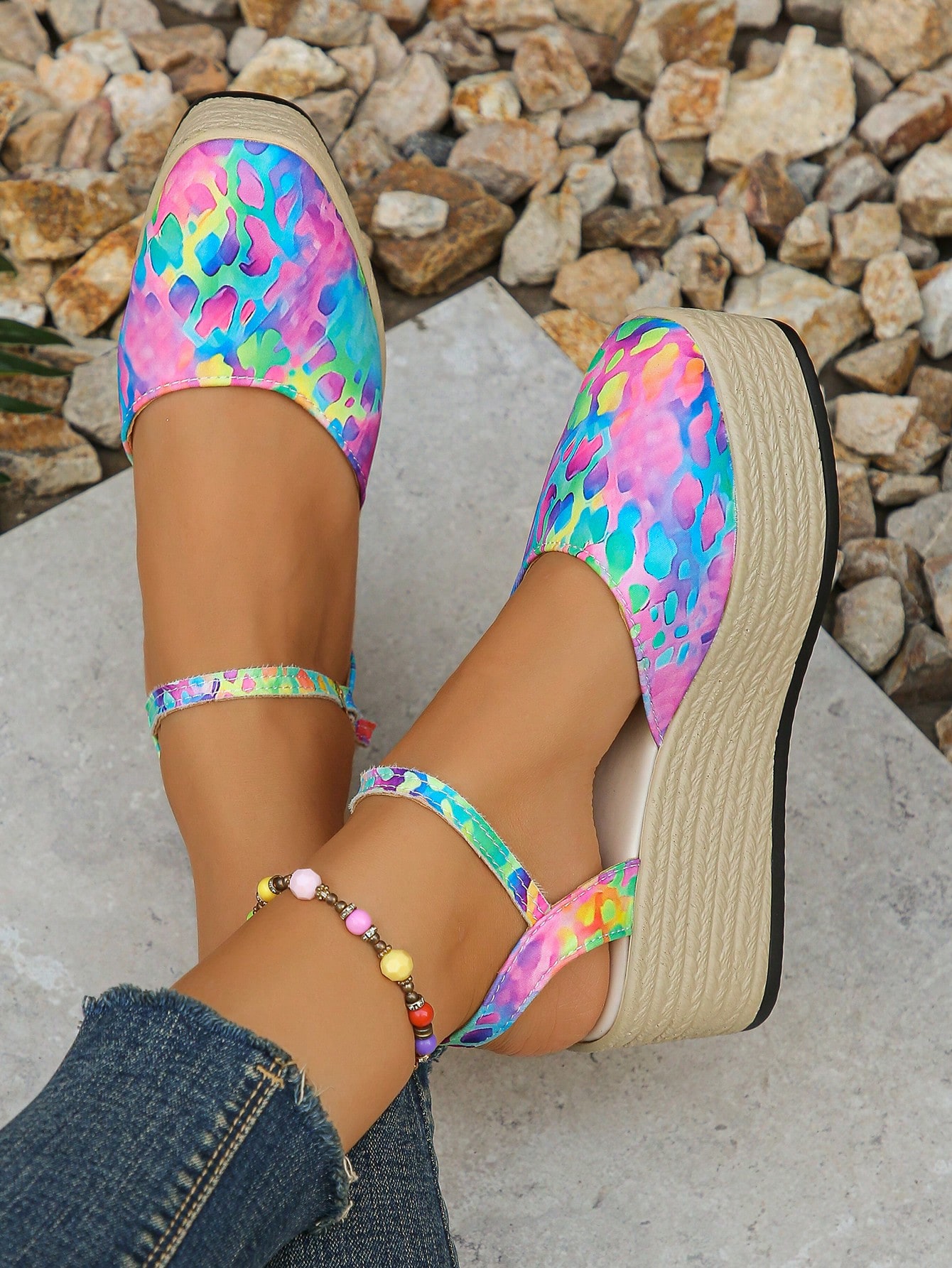 In Multicolor Women Wedges & Flatform