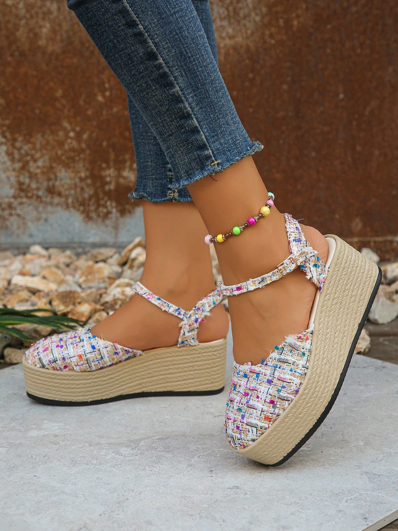 In Multicolor Women Wedges & Flatform