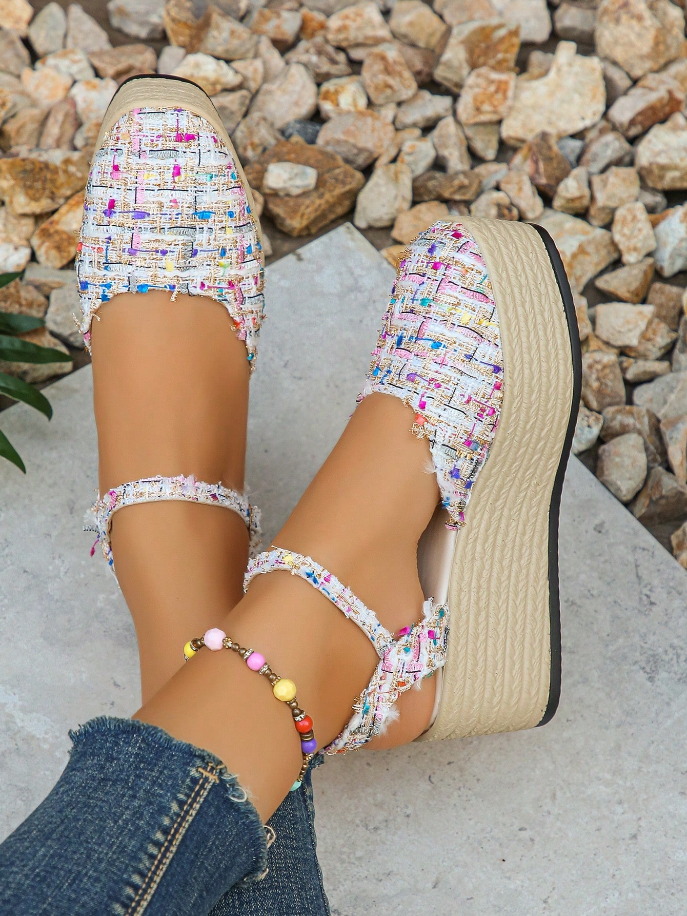 In Multicolor Women Wedges & Flatform