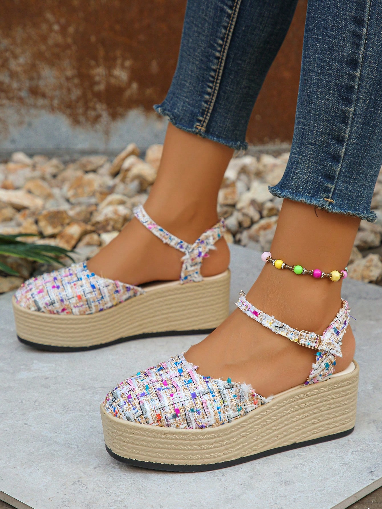 In Multicolor Women Wedges & Flatform