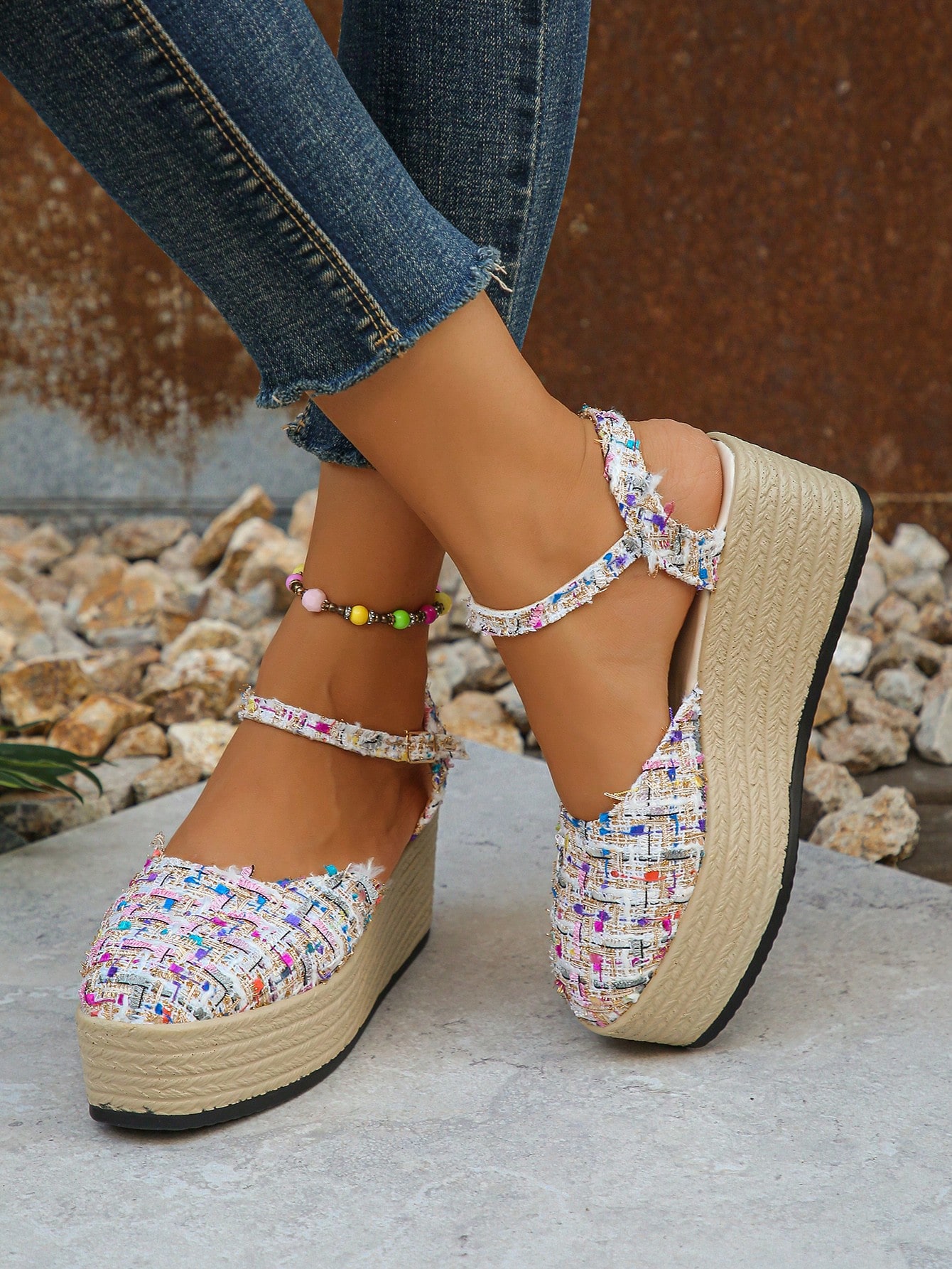 In Multicolor Women Wedges & Flatform