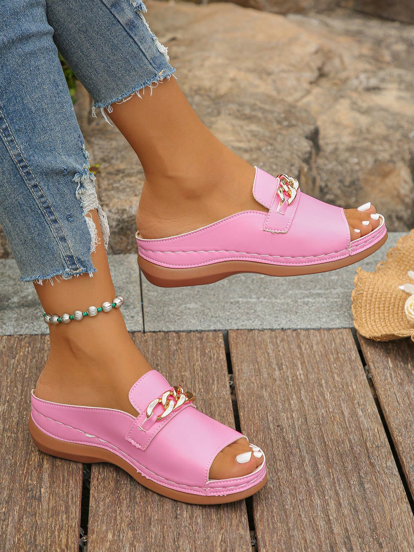 In Pink Women Platforms & Wedge Sandals