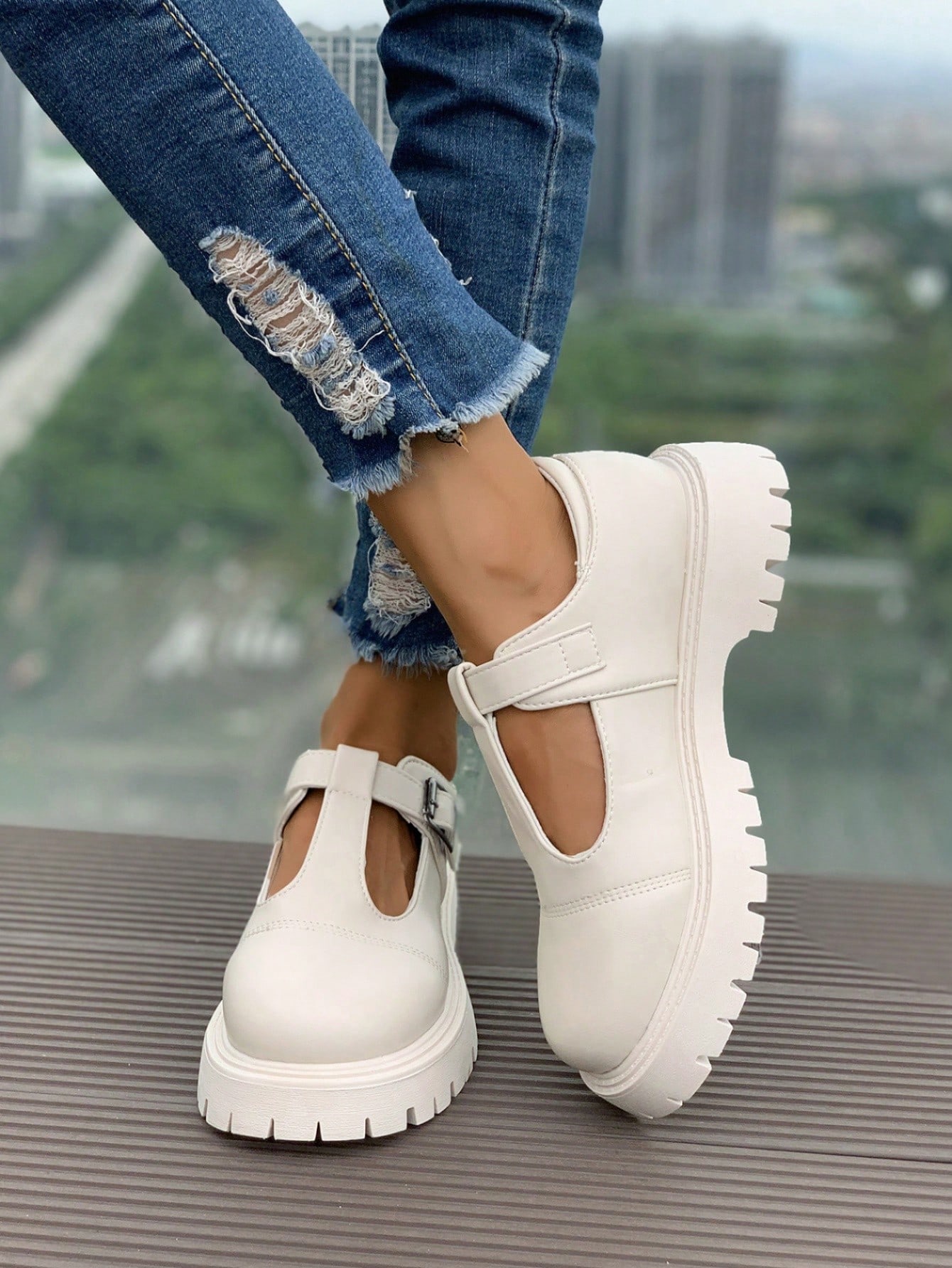 In Beige Women Wedges & Flatform