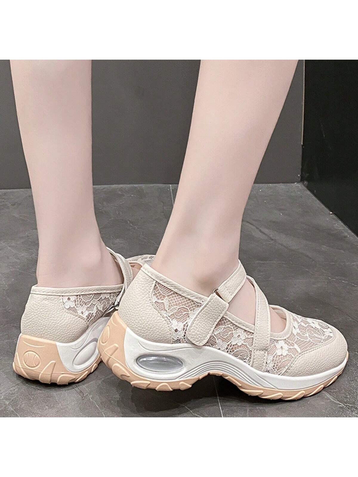 In Beige Women Wedges & Flatform