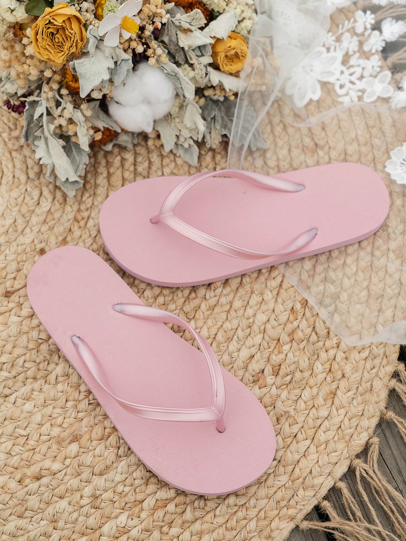 In Pink Women Flip-Flops