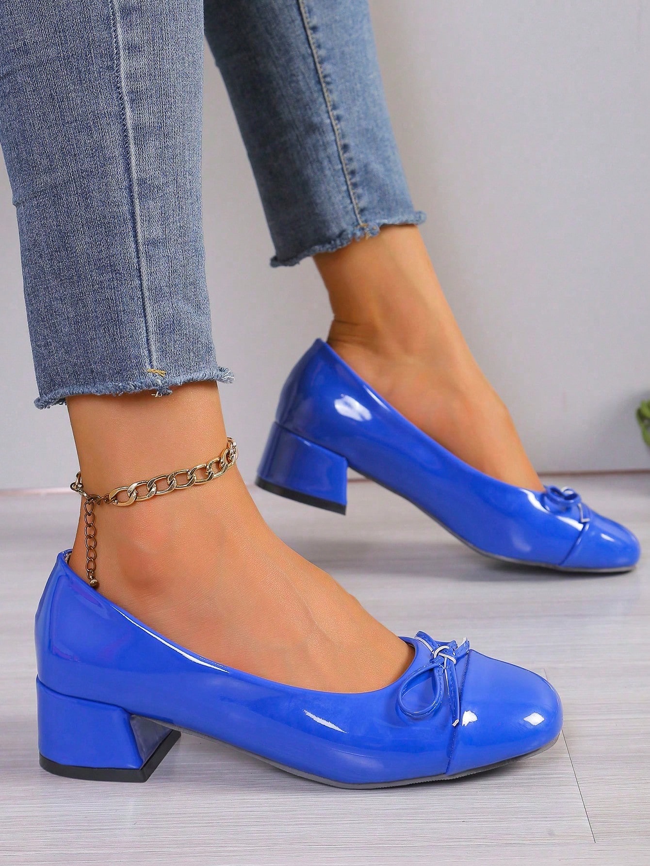 In Blue Women Pumps