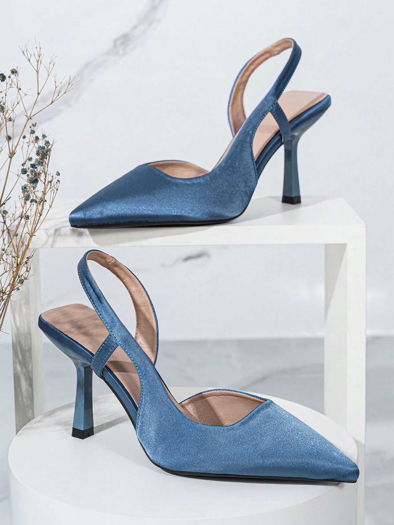 In Baby Blue Women Pumps