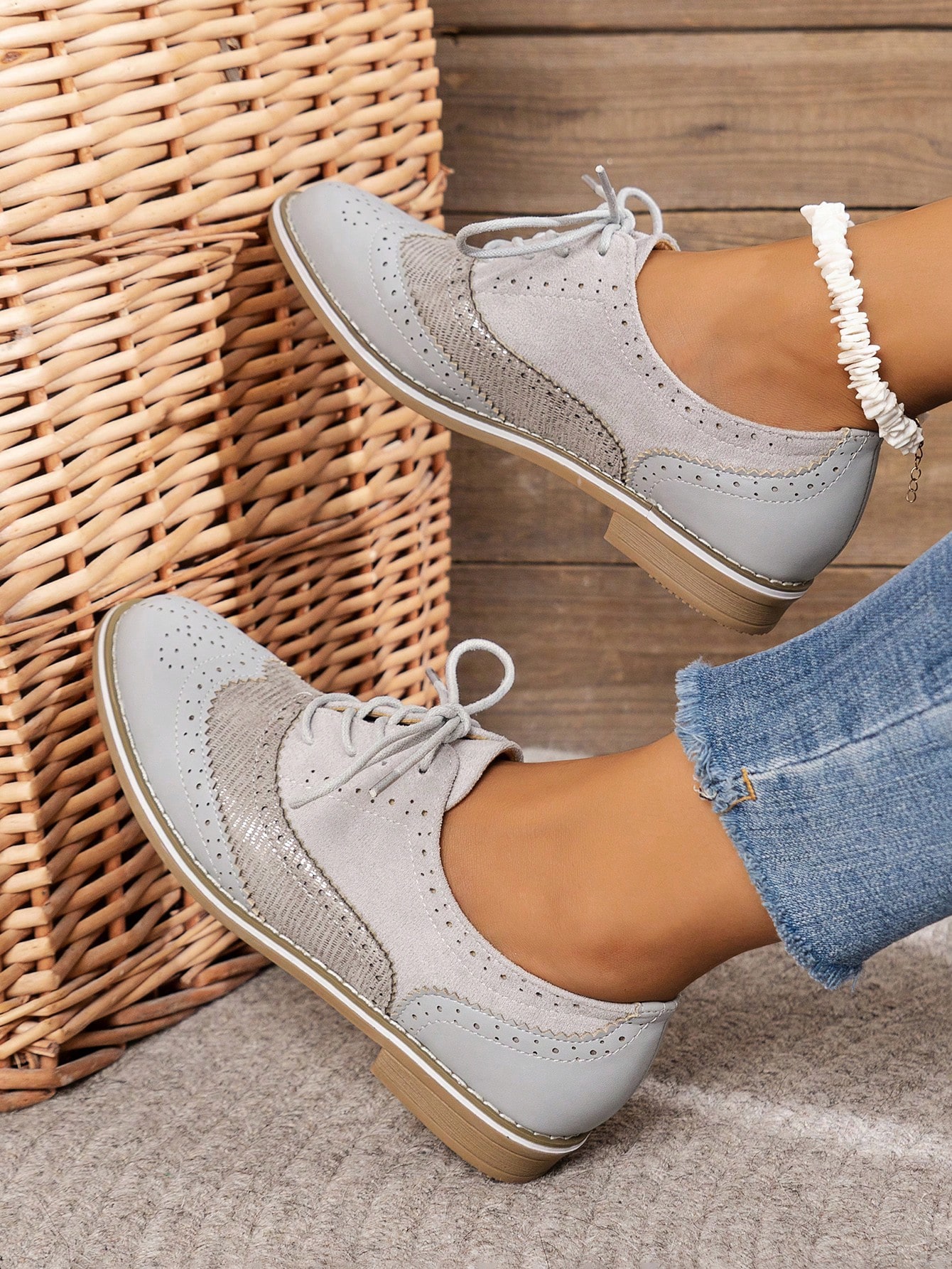 In Light Grey Women Shoes