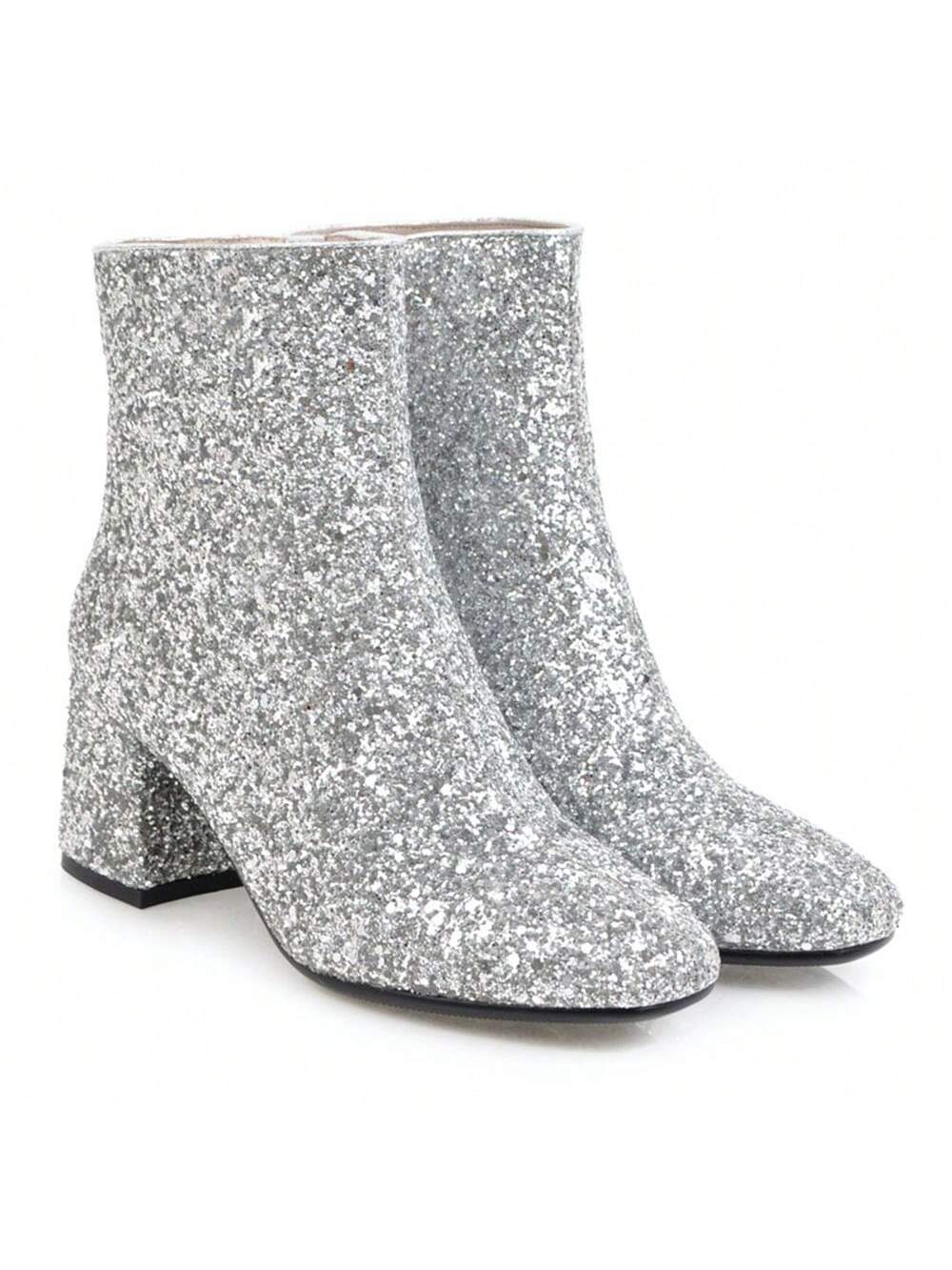 In Silver Women Ankle Boots & Booties