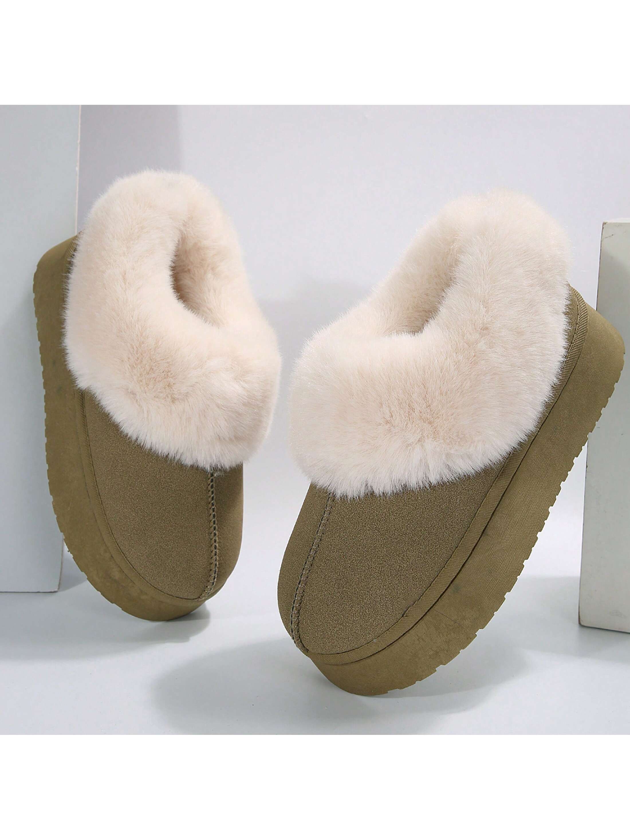 In Khaki Women Home Slippers