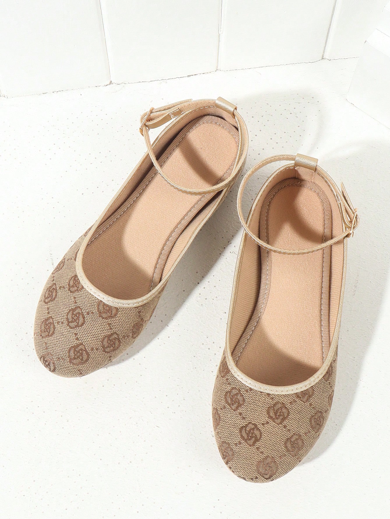 In Coffee Brown Women Flats