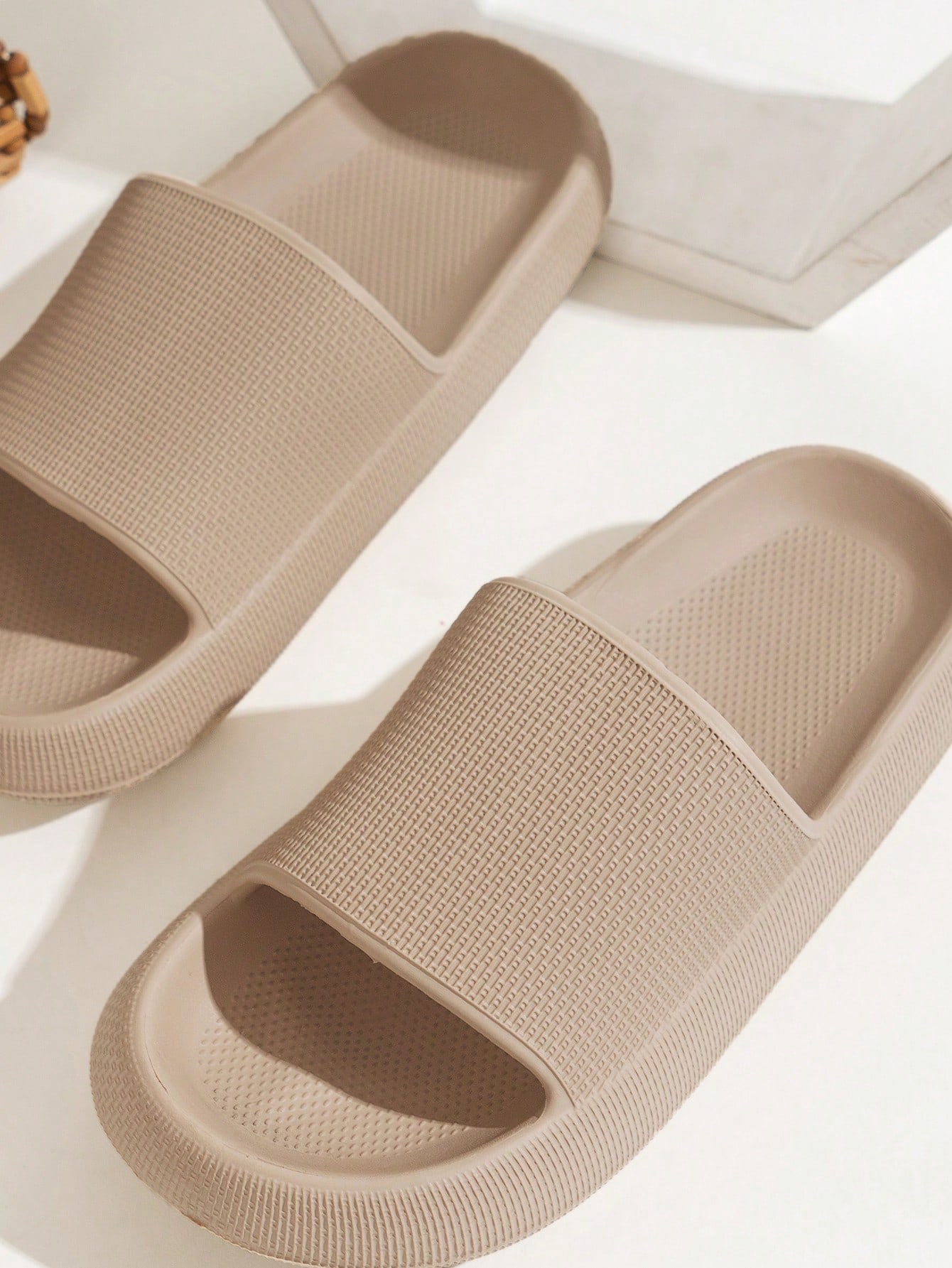 In Khaki Women Slides