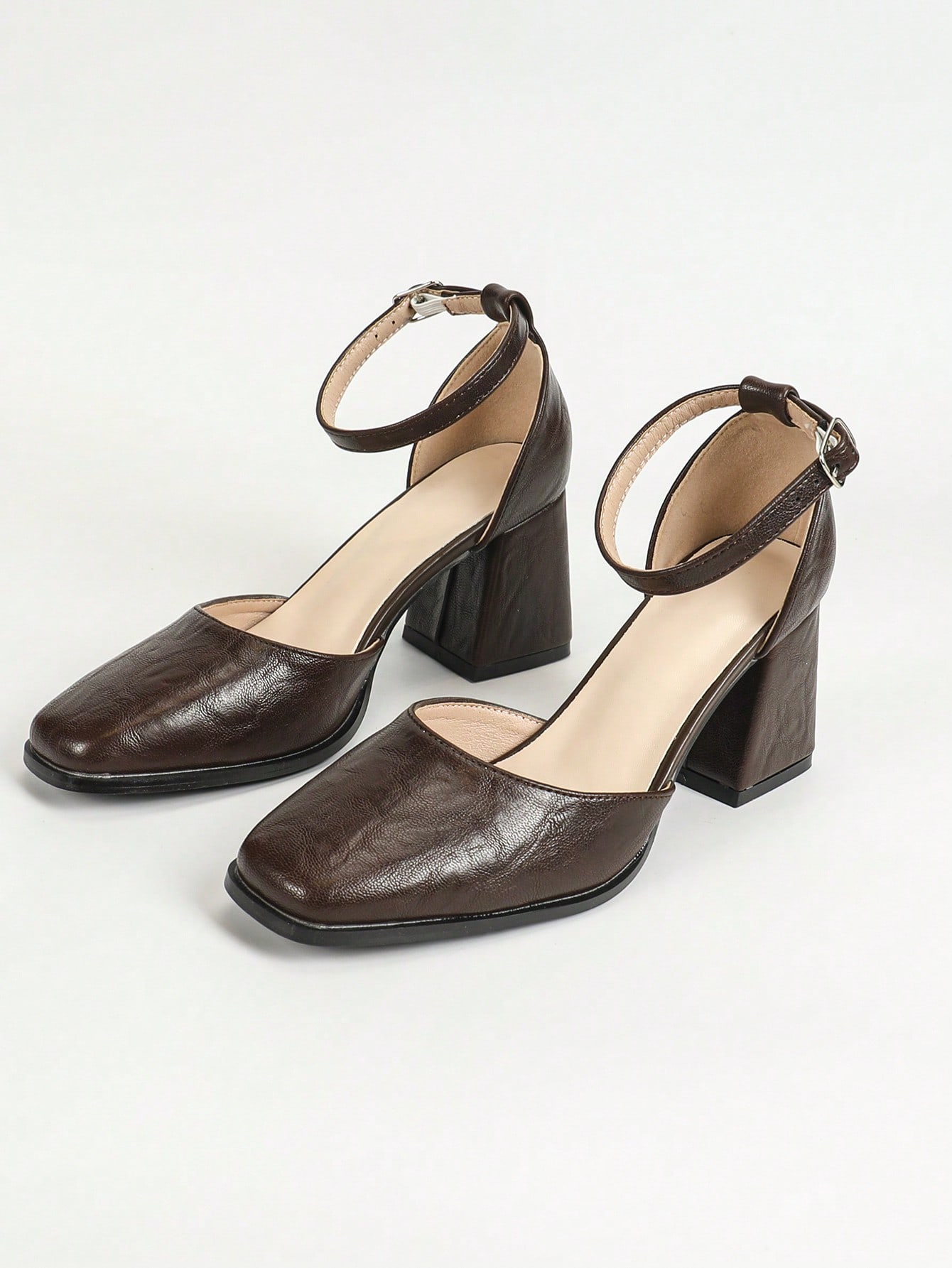 In Coffee Brown Women Pumps