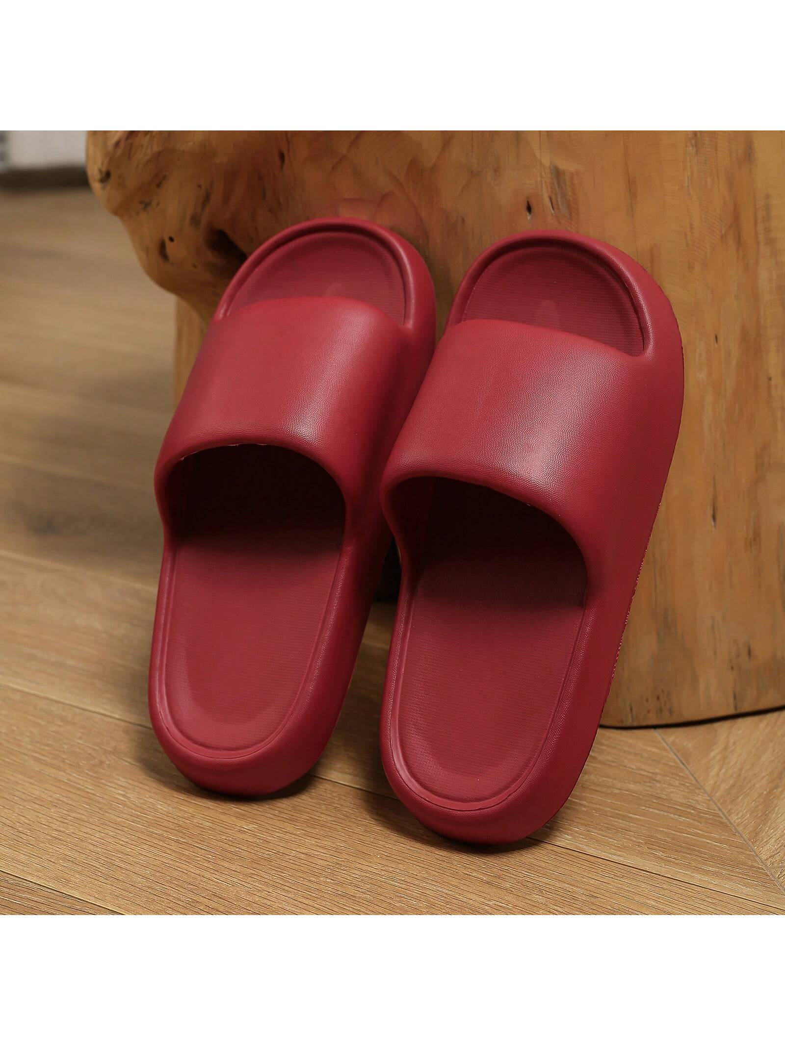 In Red Women Home Slippers