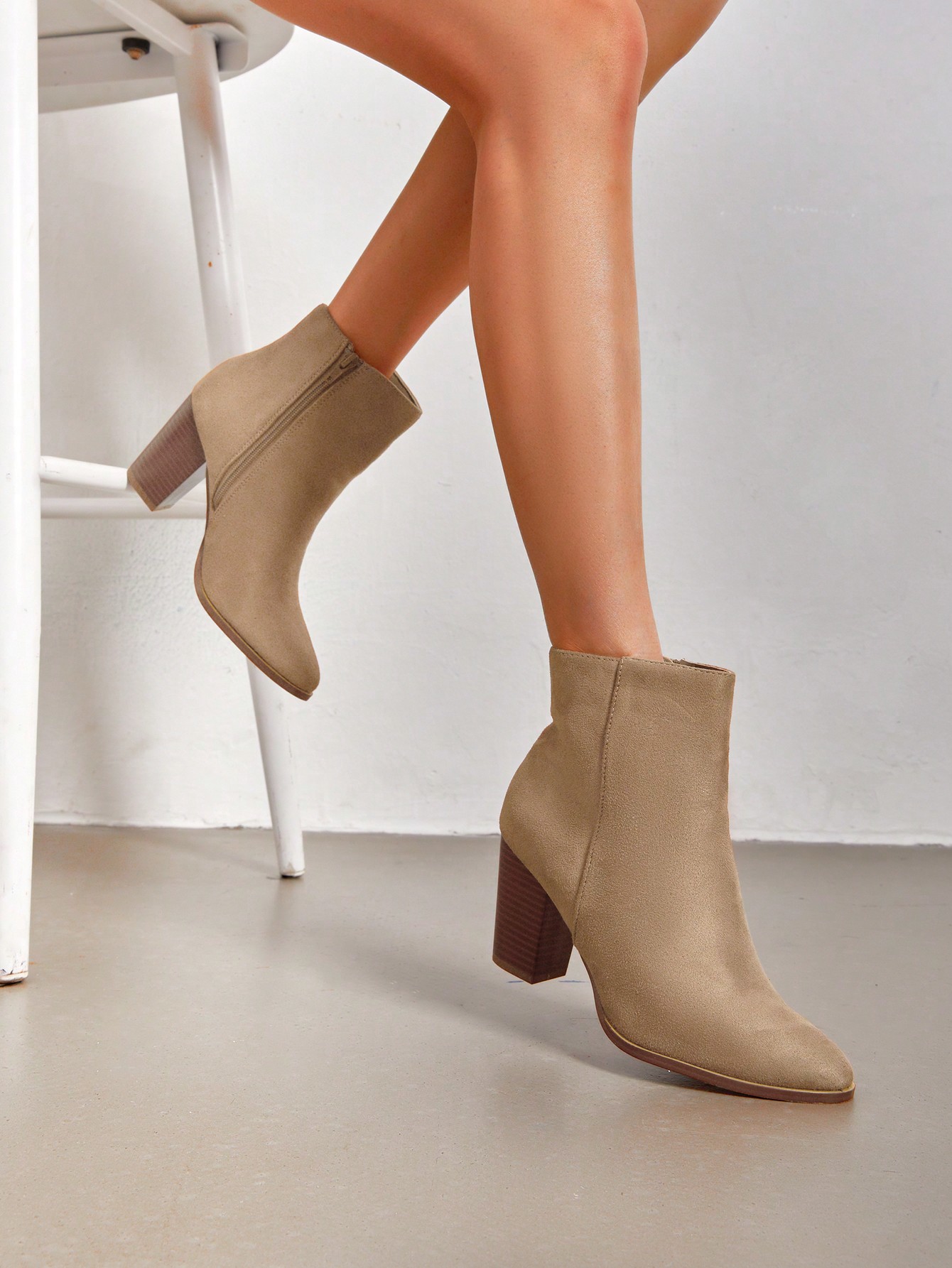 In Camel Women Ankle Boots & Booties