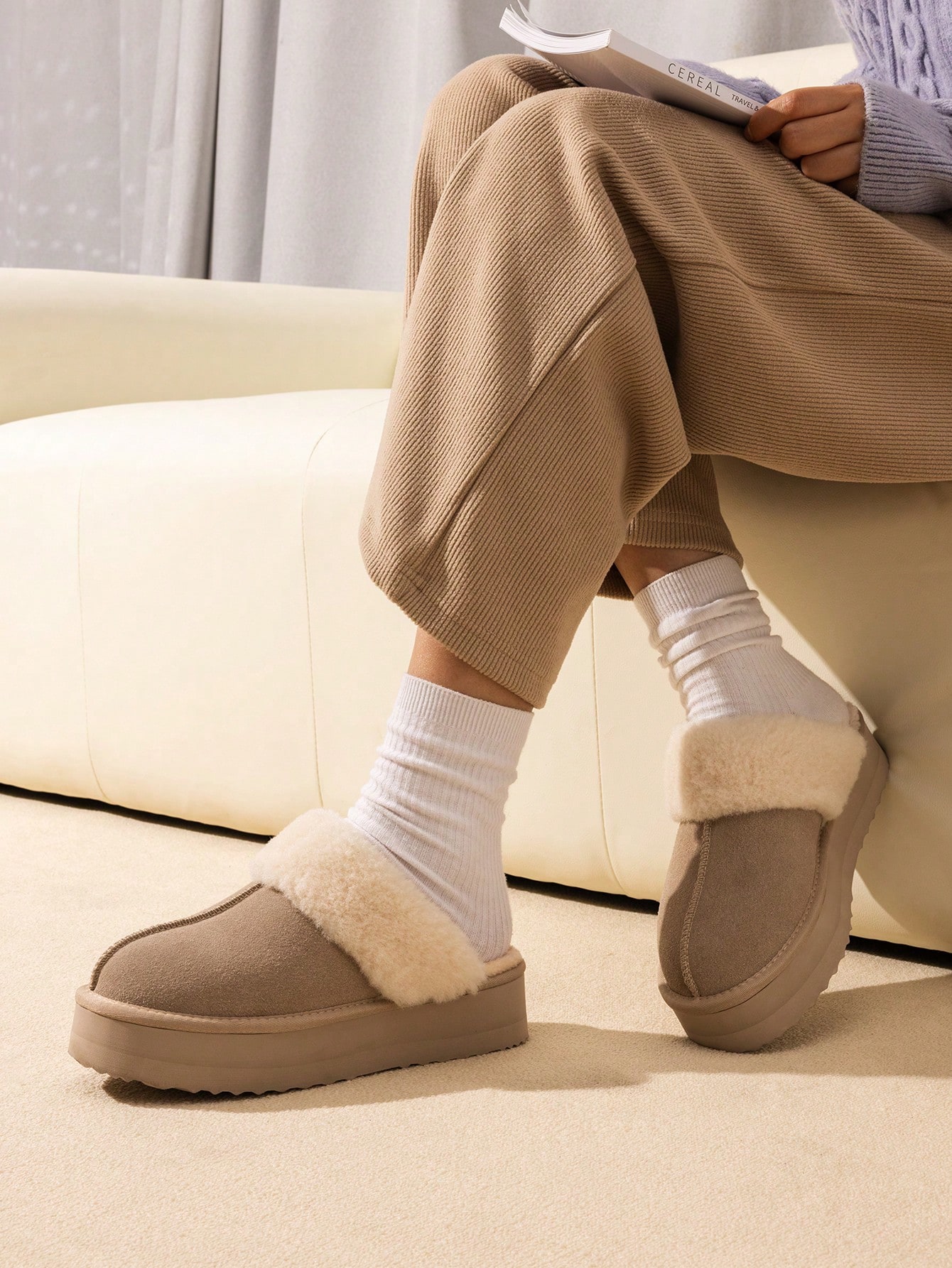 In Khaki Women Home Slippers