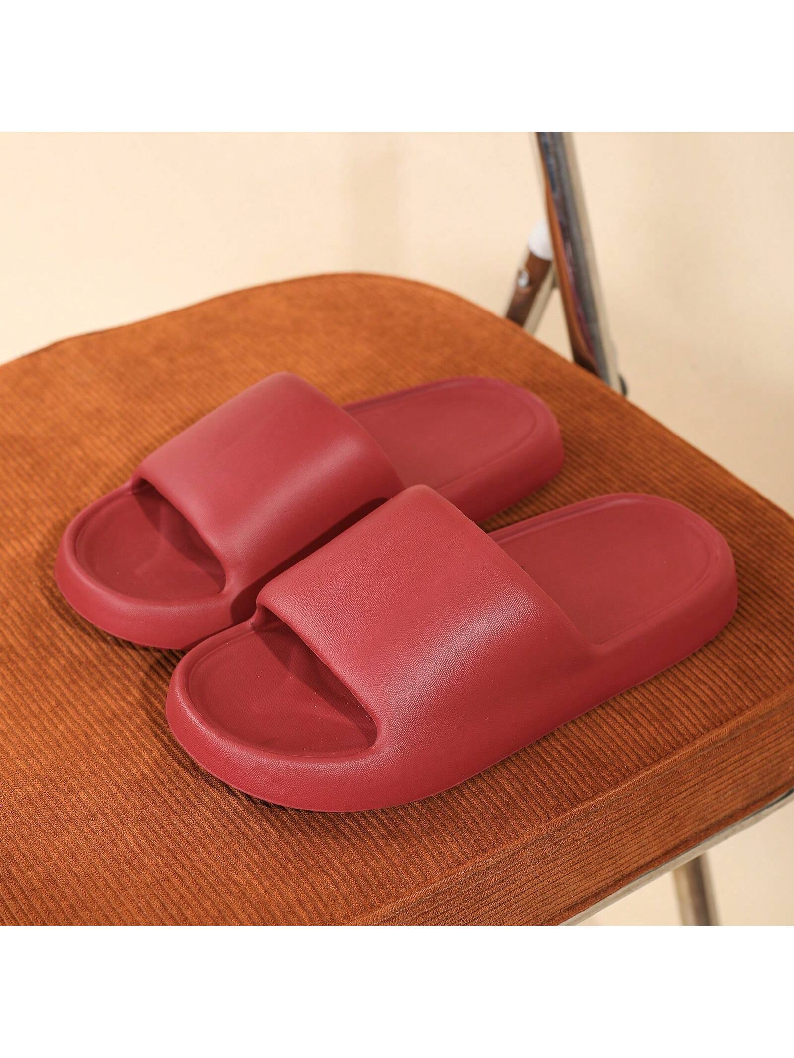 In Red Women Home Slippers