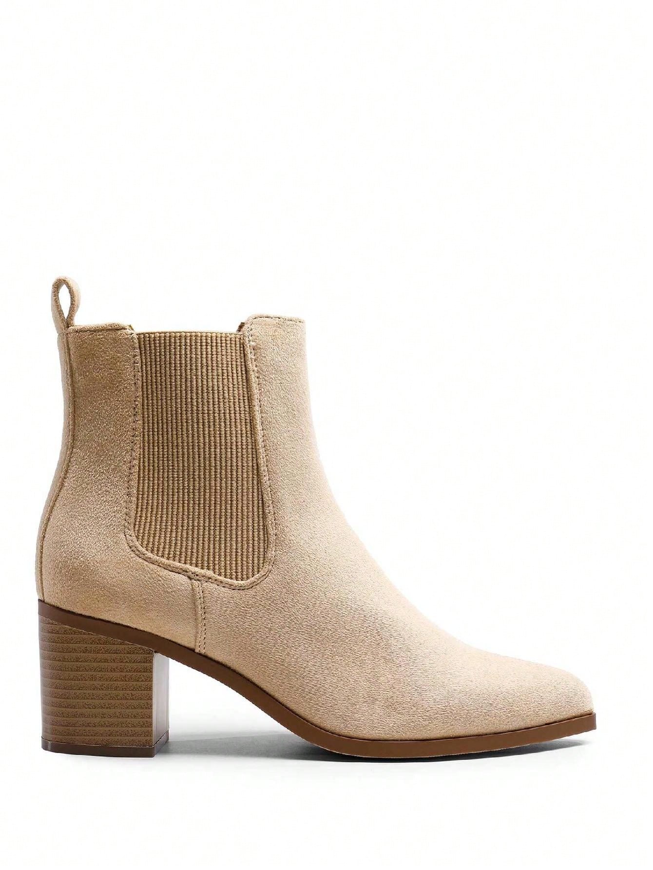 In Beige Women Fashion Boots