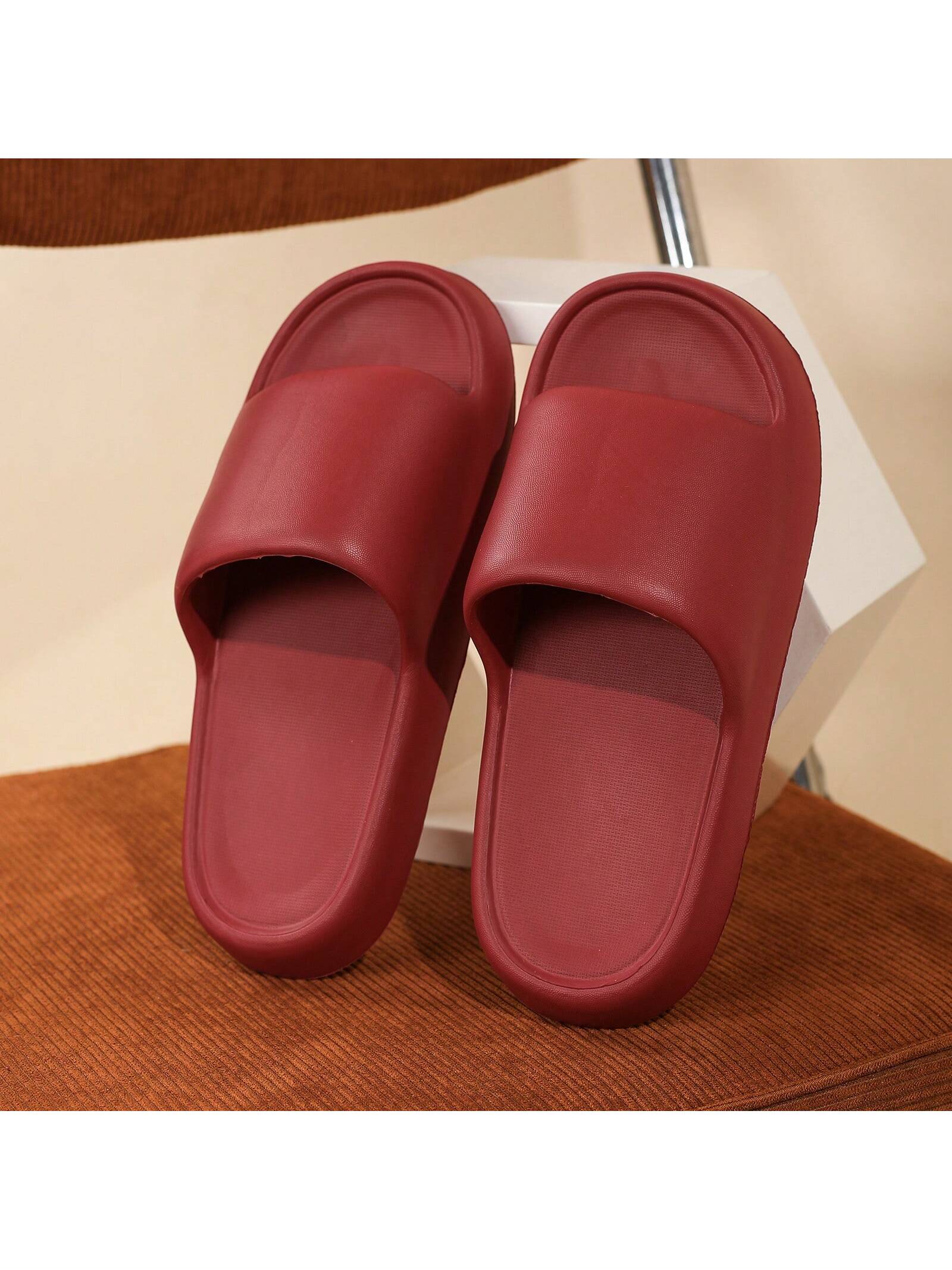 In Red Women Home Slippers