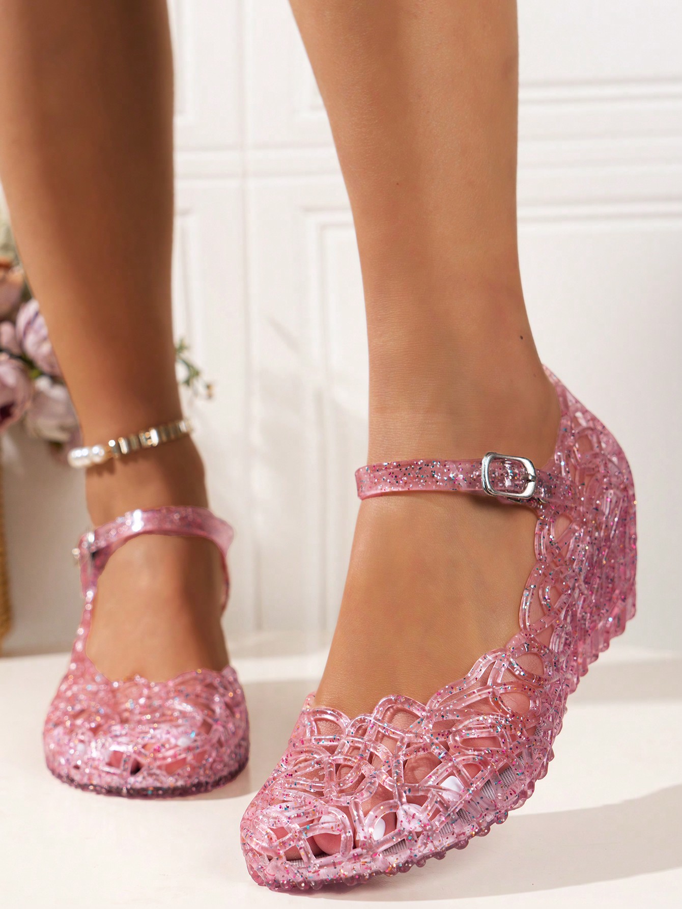 In Pink Women Platforms & Wedge Sandals