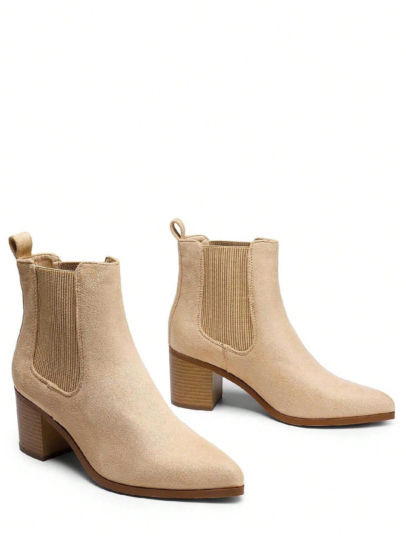 In Beige Women Fashion Boots