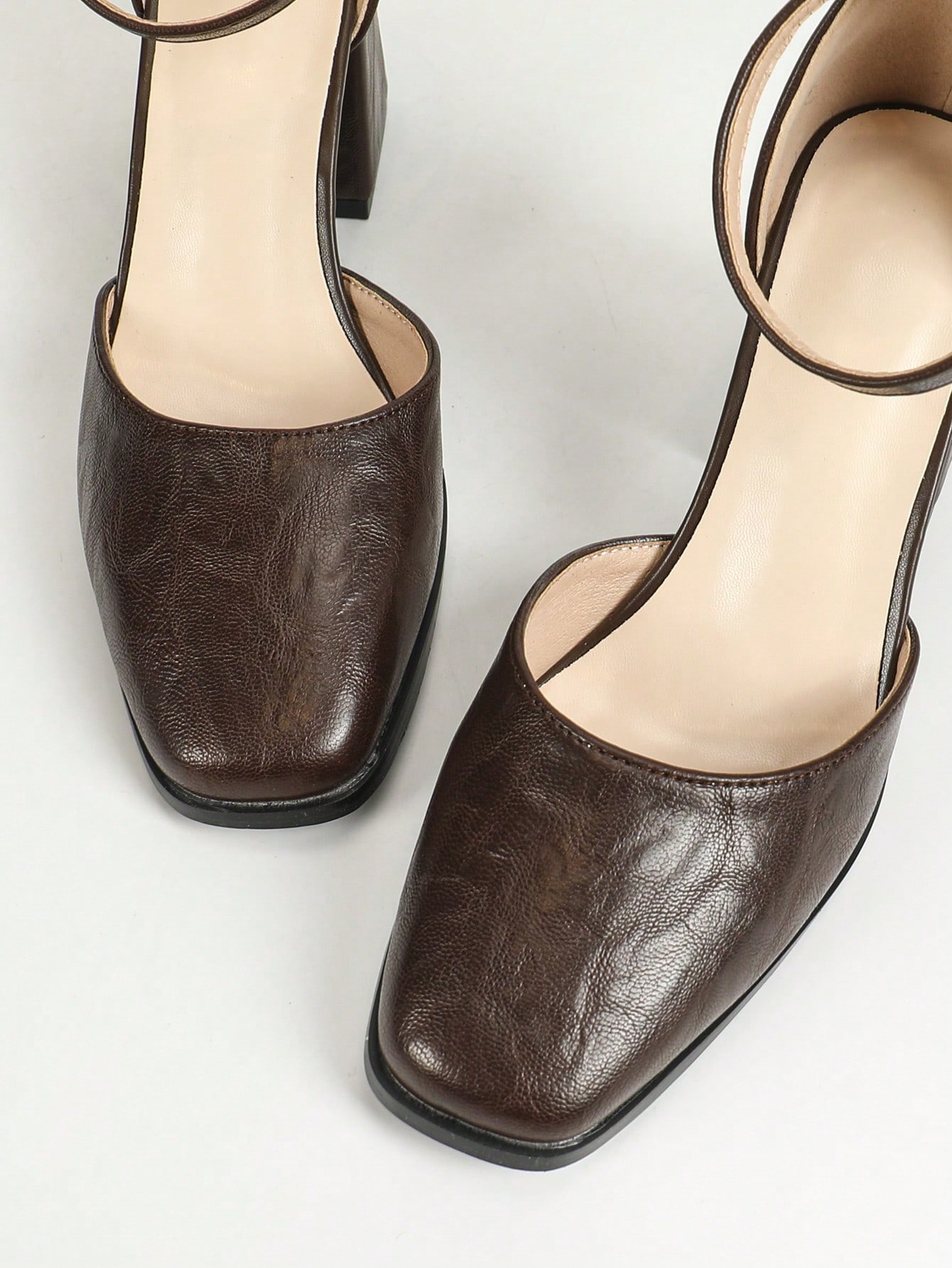 In Coffee Brown Women Pumps