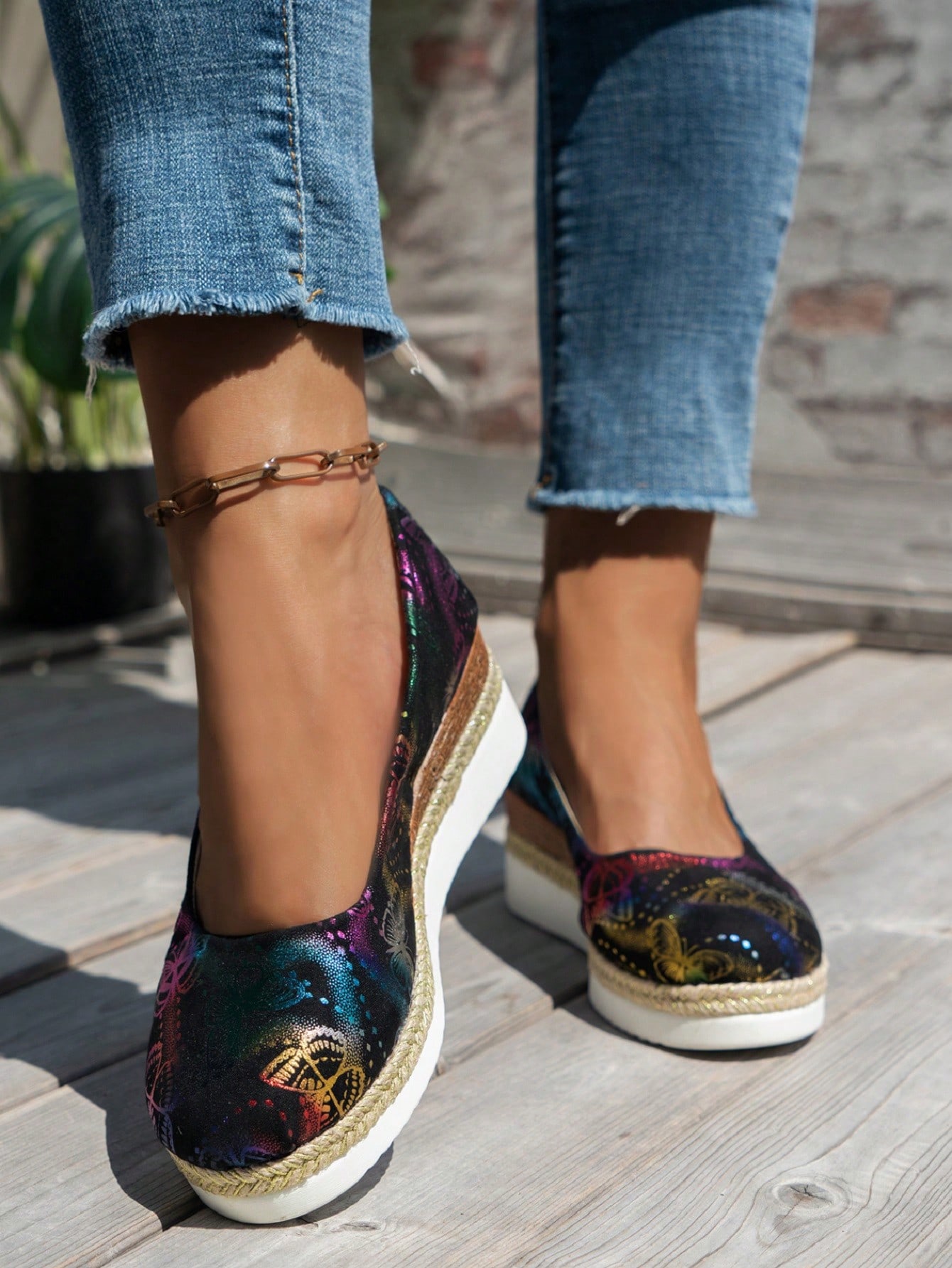 In Multicolor Women Wedges & Flatform