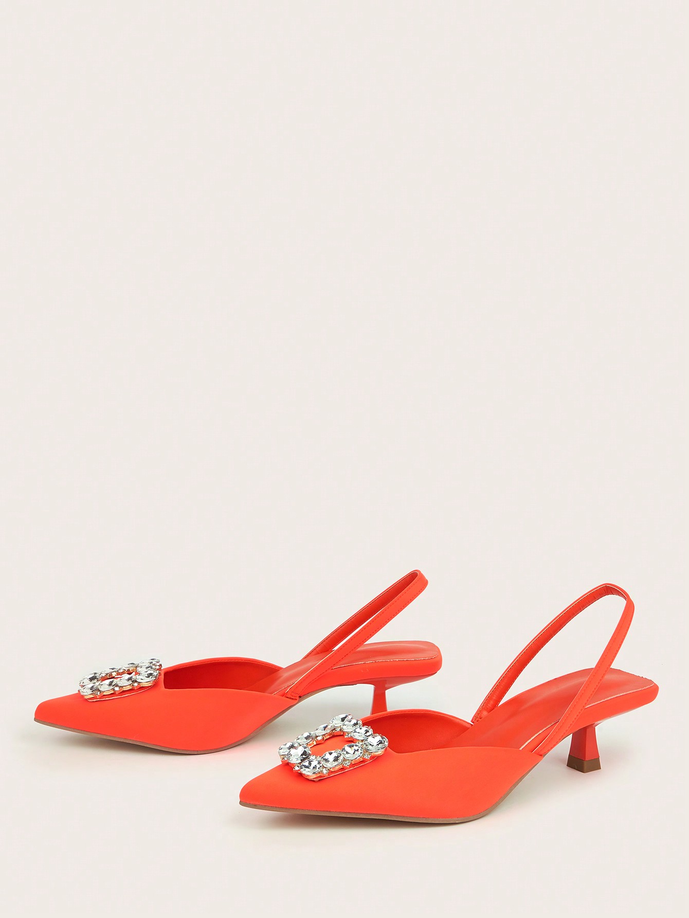 In Orange Women Pumps