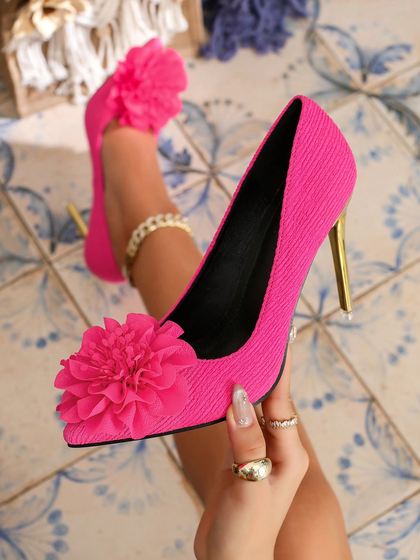 In Hot Pink Women Pumps